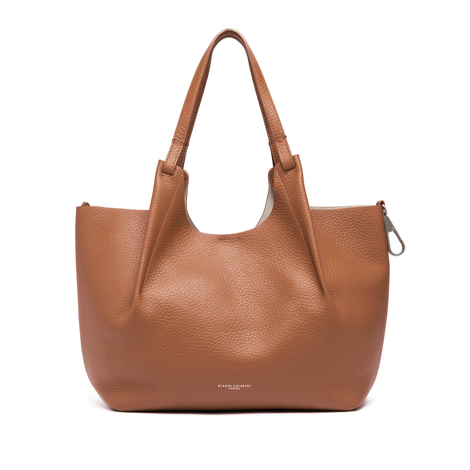 Gianni Chiarini borsa shopping in pelle "Dua" Cuoio BS9720RNGDBL.13857 CARAMELLO-S