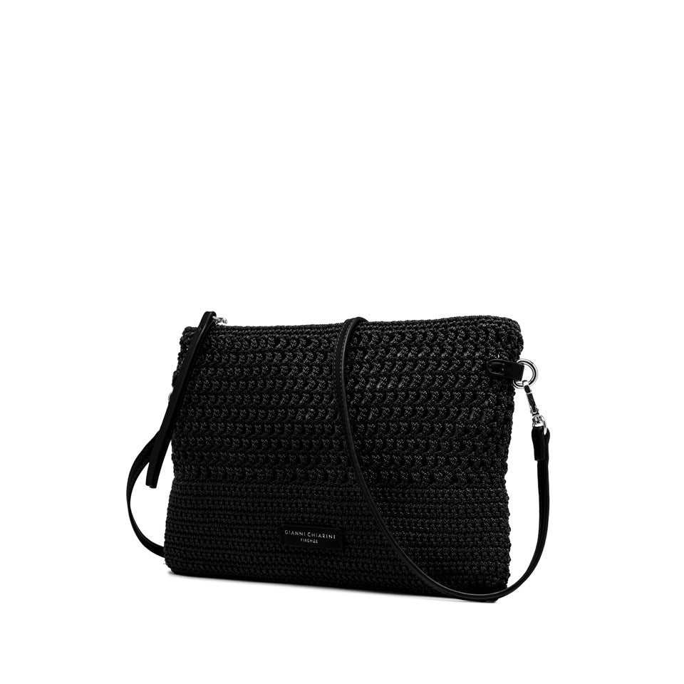 Gianni Chiarini pochette in tessuto "Victoria" Nero BS11580SMCRH.001 NERO