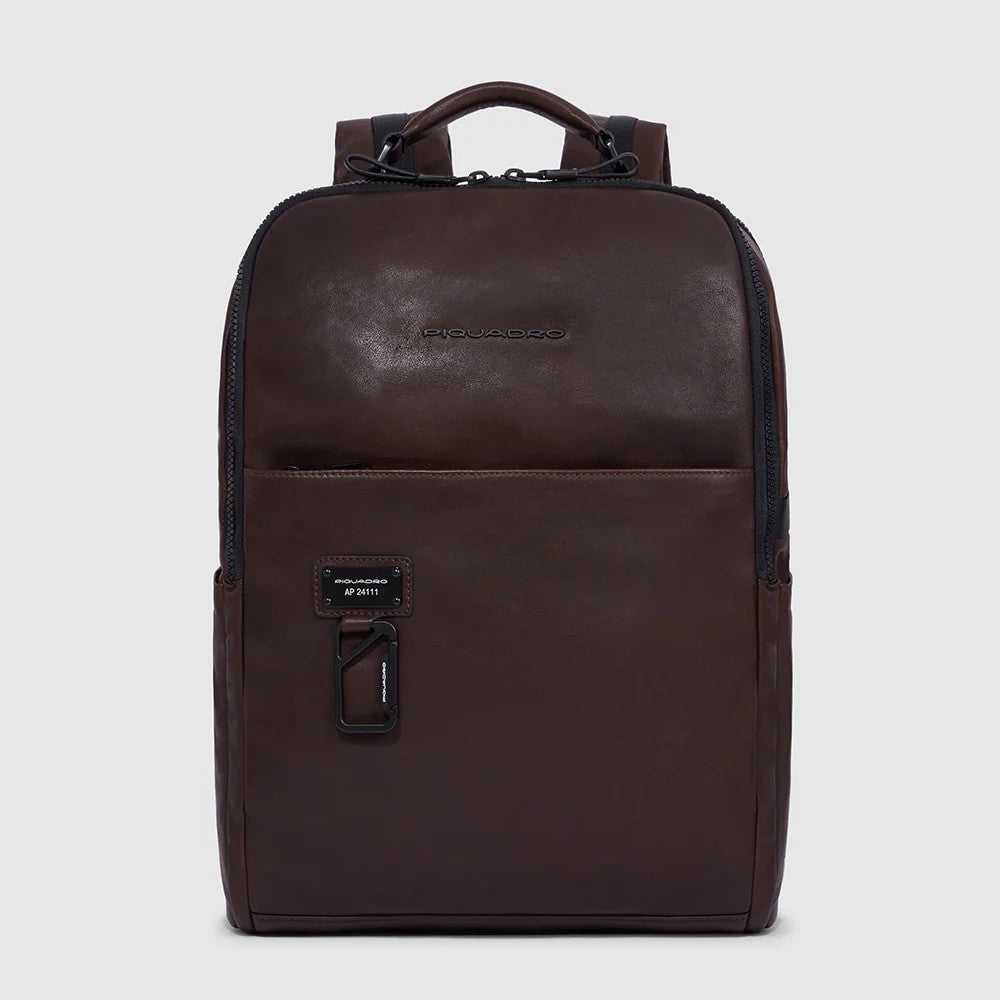 Piquadro zaino in pelle "Harper" Marrone CA4818AP.TM