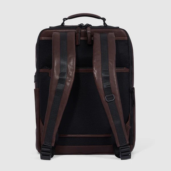 Piquadro zaino in pelle "Harper" Marrone CA4818AP.TM