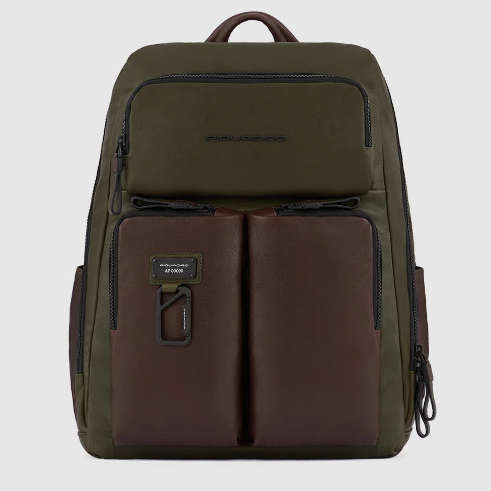 Piquadro zaino in pelle "Harper" Multicolor CA3349AP.VETM