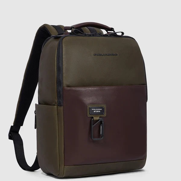 Piquadro zaino in pelle "Harper" Multicolor CA6289AP.VETM