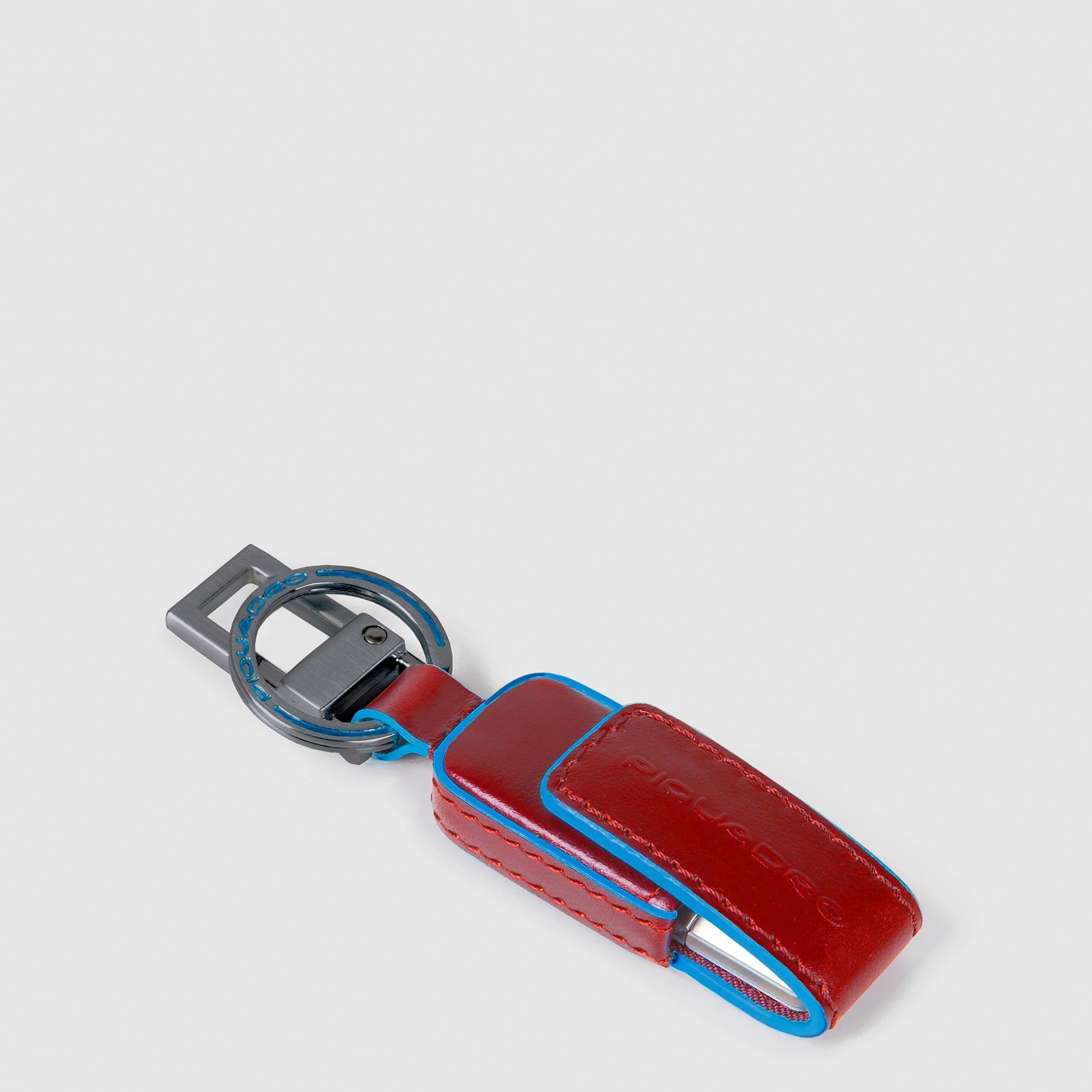 Piquadro portachiavi con chiavetta usb "Blue Square" Rosso AC6567B2.R