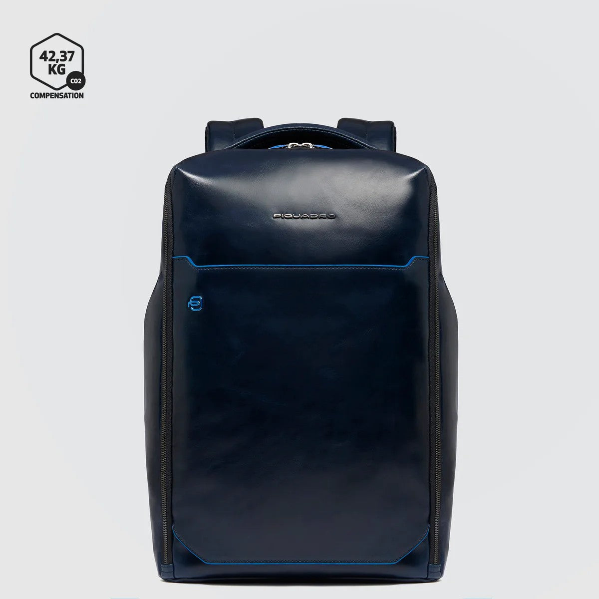 Piquadro zaino in pelle "Blue Square" CA6591B2.BLU2