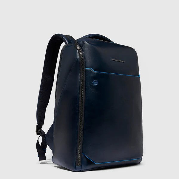 Piquadro zaino in pelle "Blue Square" CA6591B2.BLU2