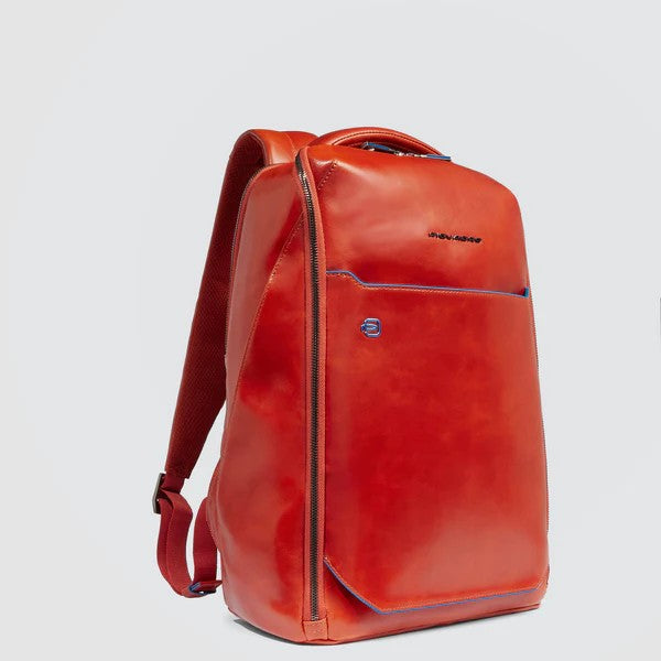 Piquadro zaino in pelle "Blue Square" Arancione CA6591B2.CU4