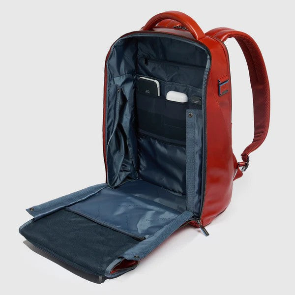 Piquadro zaino in pelle "Blue Square" Arancione CA6593B2.CU4