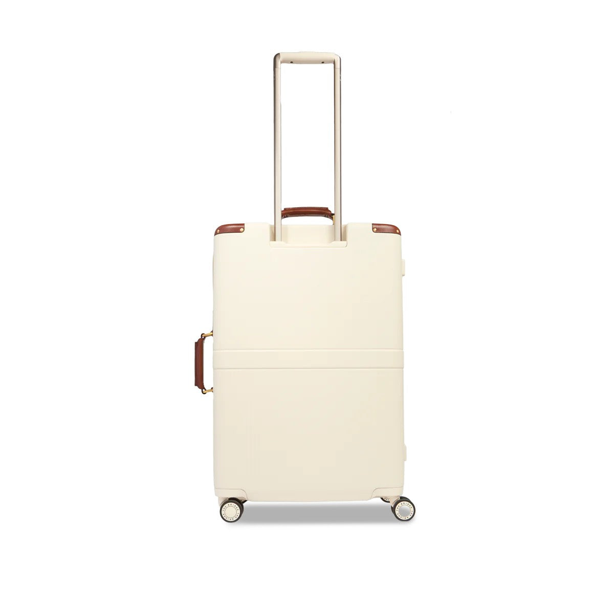 The Bridge trolley medio in policarbonato "Story Viaggio Trunks" Avorio 0710152D.3B NATURALE