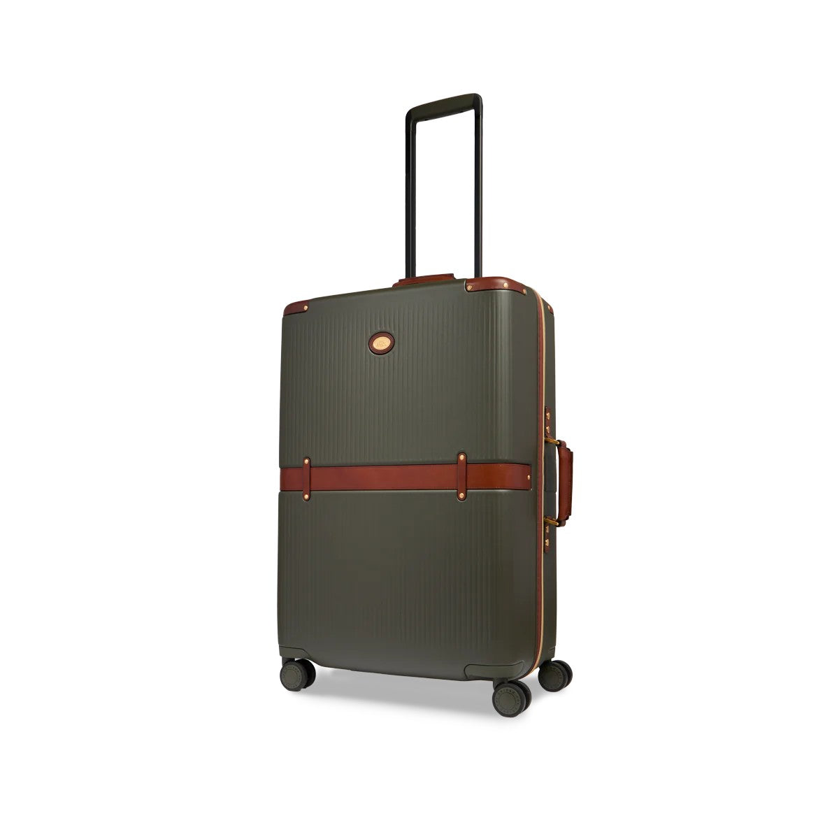 The Bridge trolley medio in policarbonato "Story Viaggio Trunks" Verde 0710152D.F6 FORESTA