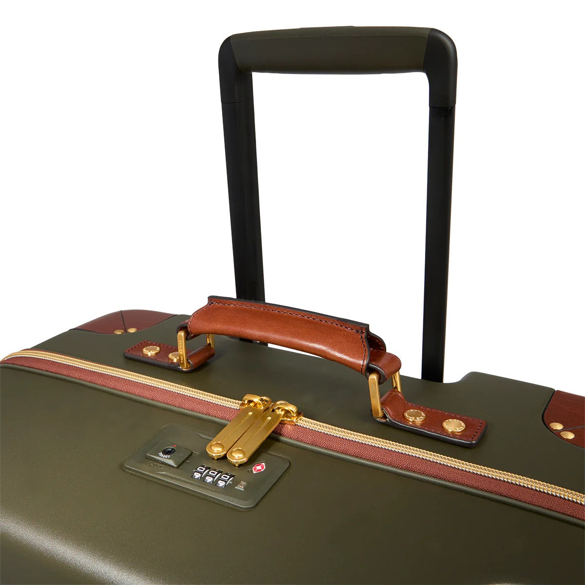 The Bridge trolley medio in policarbonato "Story Viaggio Trunks" Verde 0710152D.F6 FORESTA