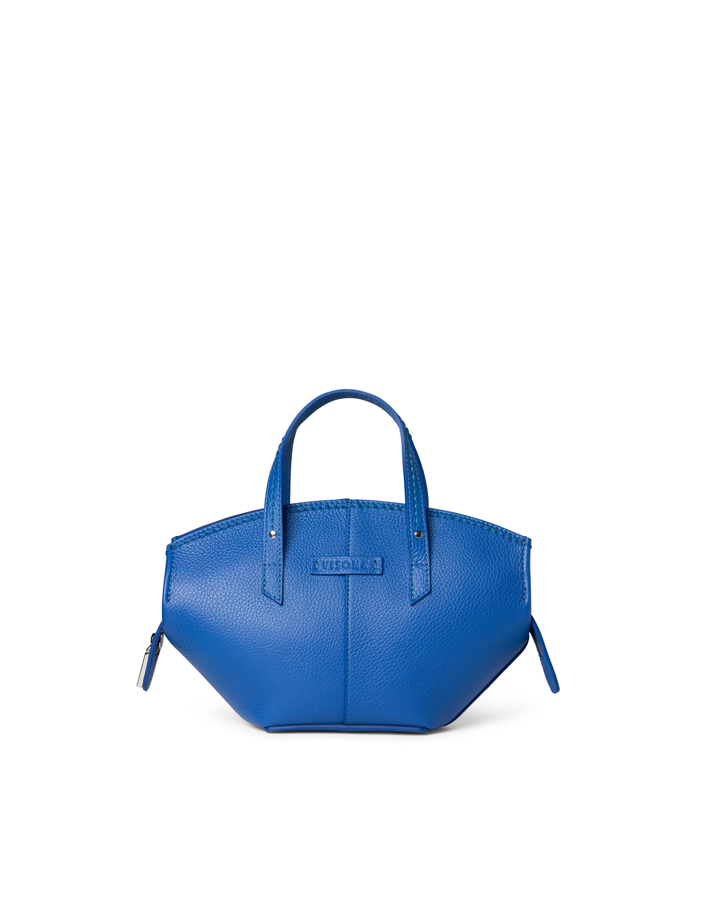 Visonà borsa a mano in pelle "Sunrise" Azzurro 25110.ENERGIA