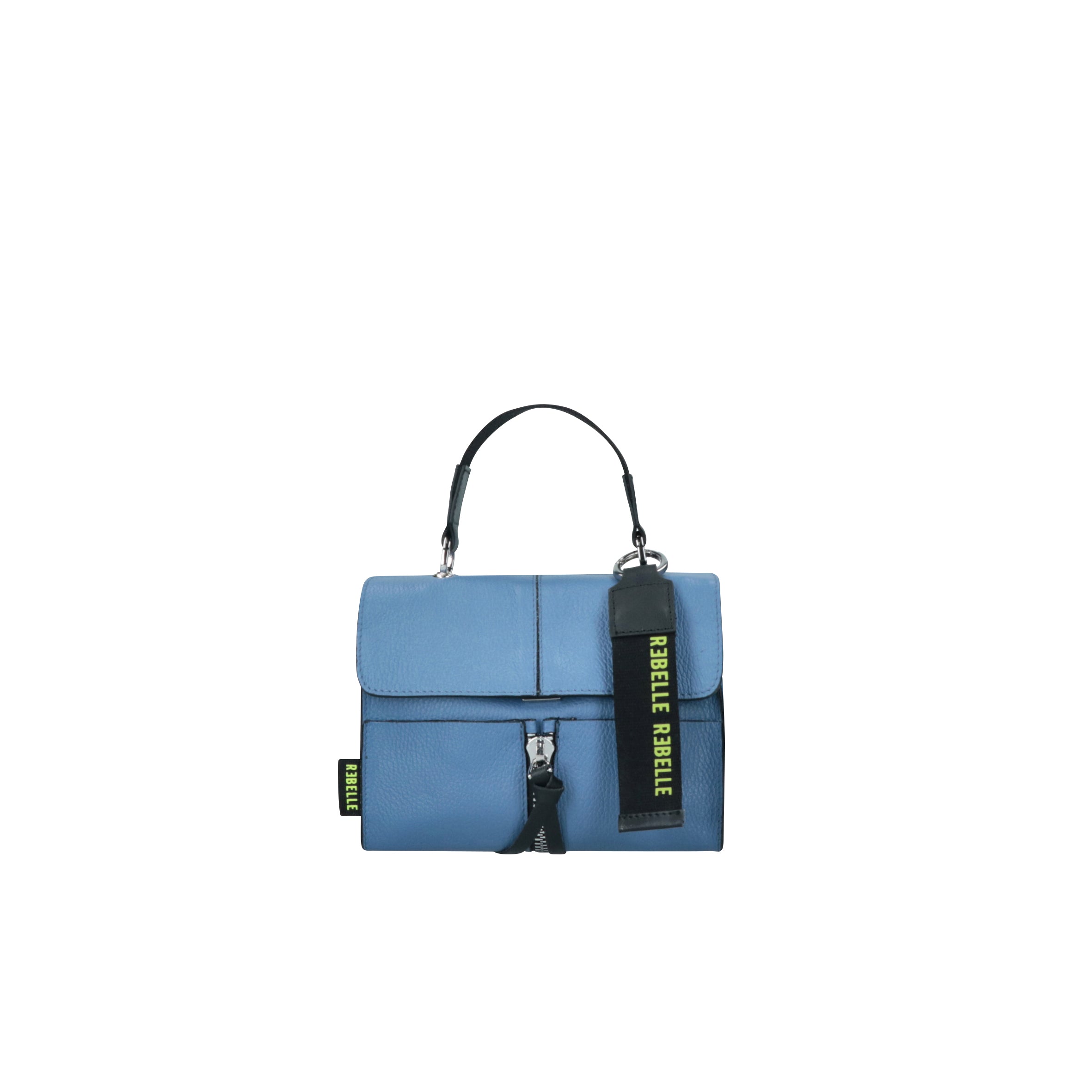 REBELLE borsa a mano in pelle "Chloe" Azzurro REB0002.0071 INDIGO