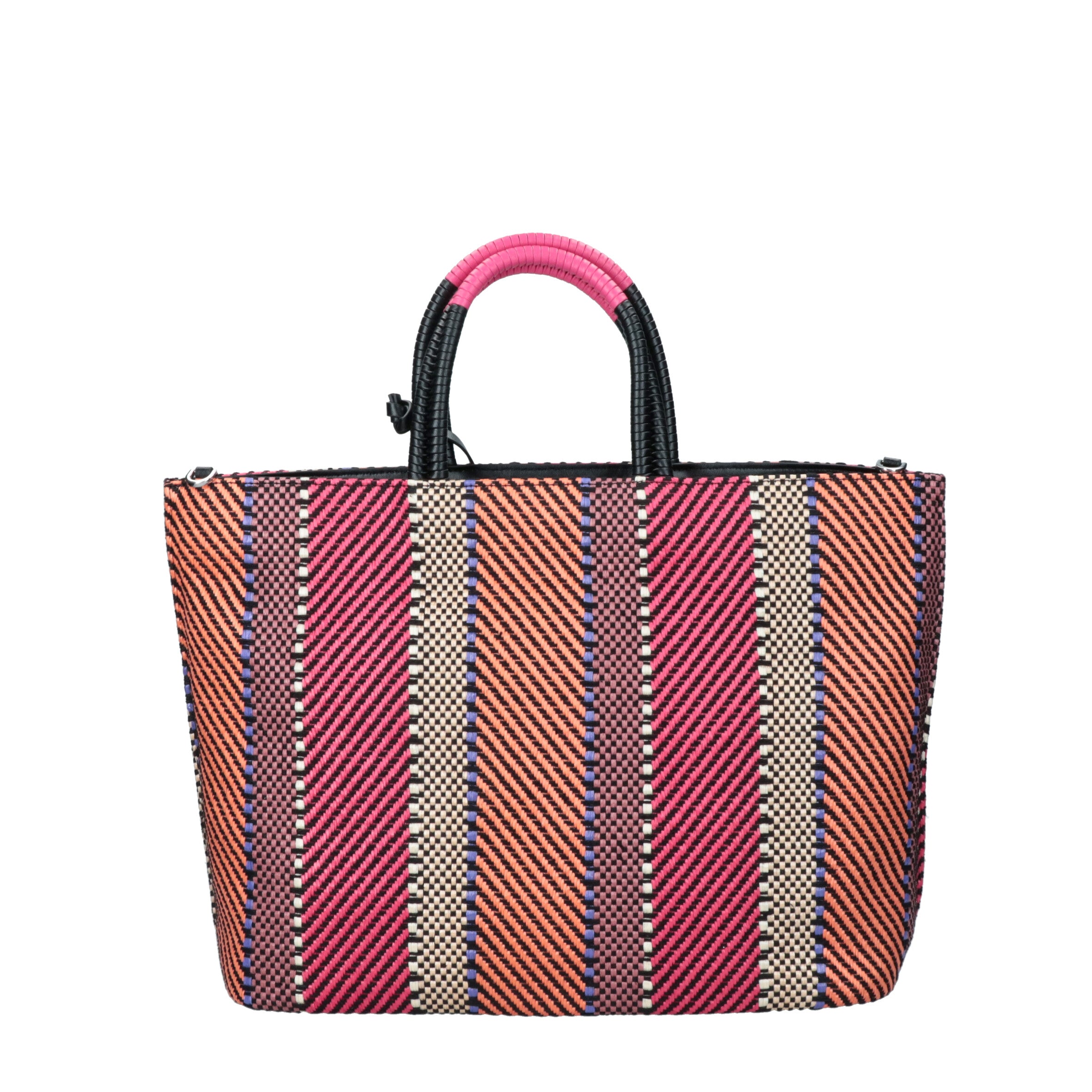 REBELLE borsa a mano in raffia "Filippa Raphia" Multicolor REB0184.0074 PEONY