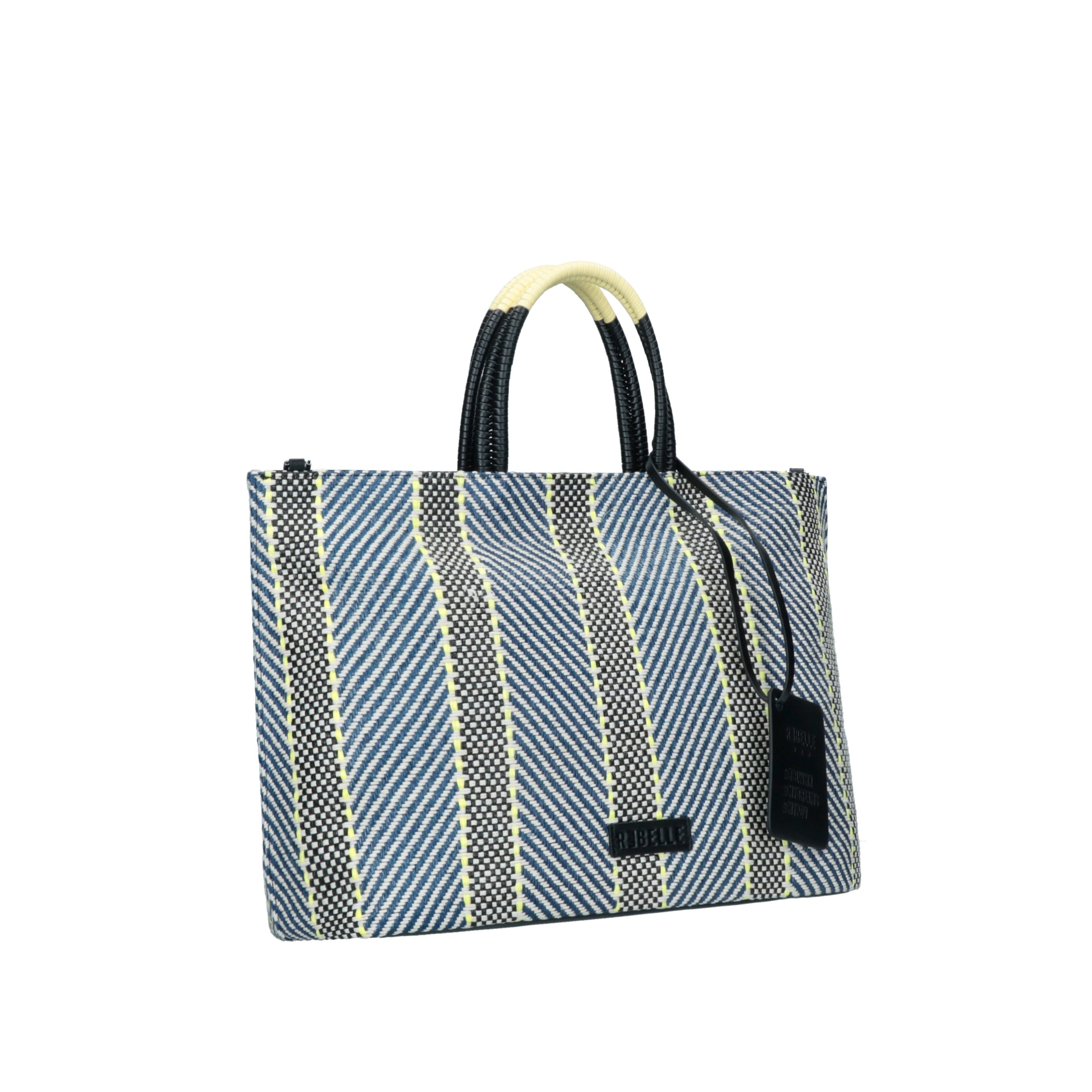 REBELLE borsa a mano in raffia "Filippa Raphia" Multicolor REB0184.0078 DAFFODIL
