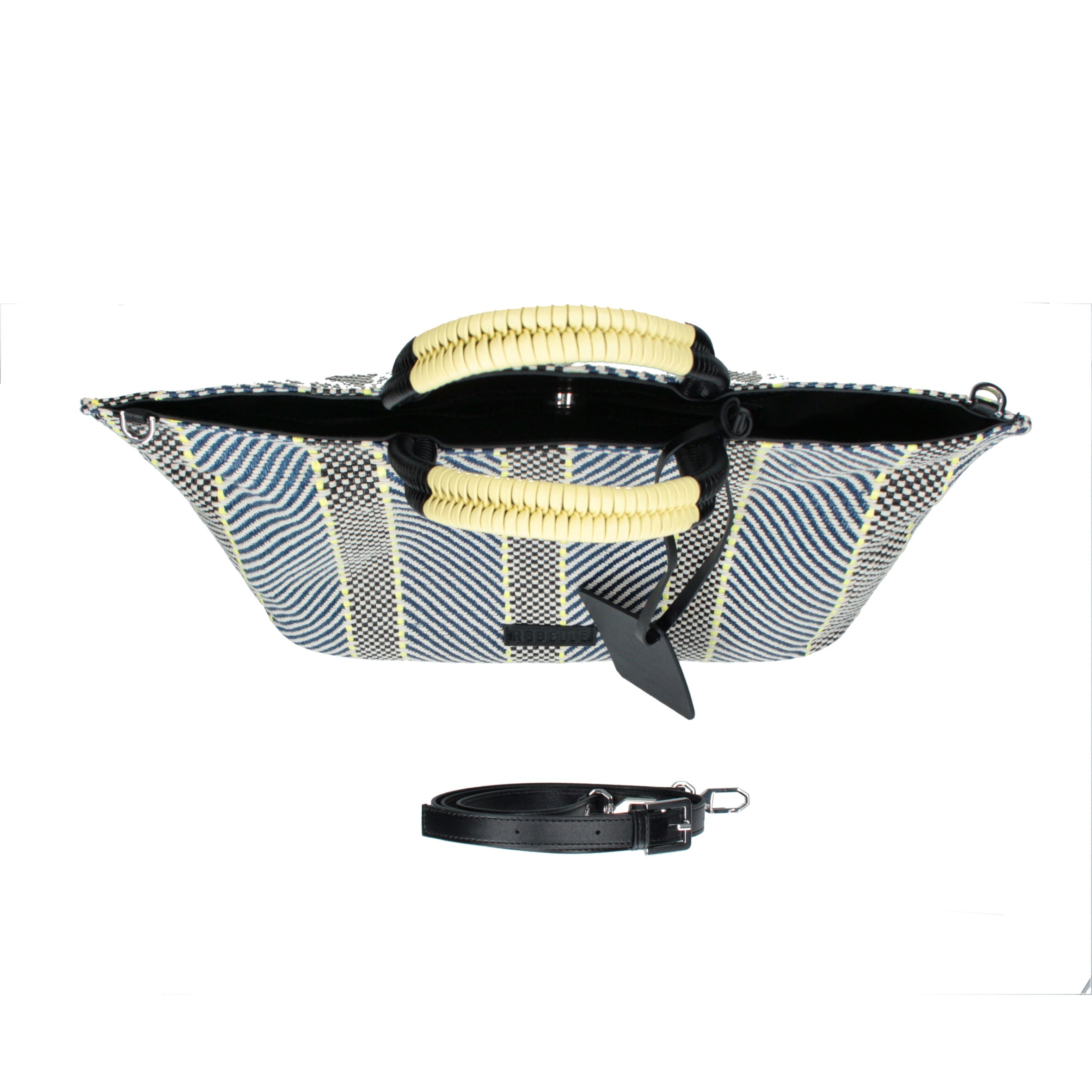 Rebelle borsa a mano in raffia "Filippa Raphia" Multicolor REB0184.0078 DAFFODIL