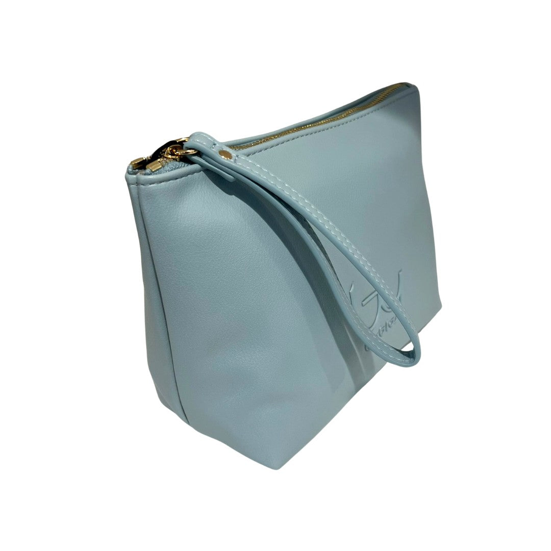 BY BYBLOS necessaire in ecopelle "Astra" Azzurro BYBE28B513.STEEL BLUE