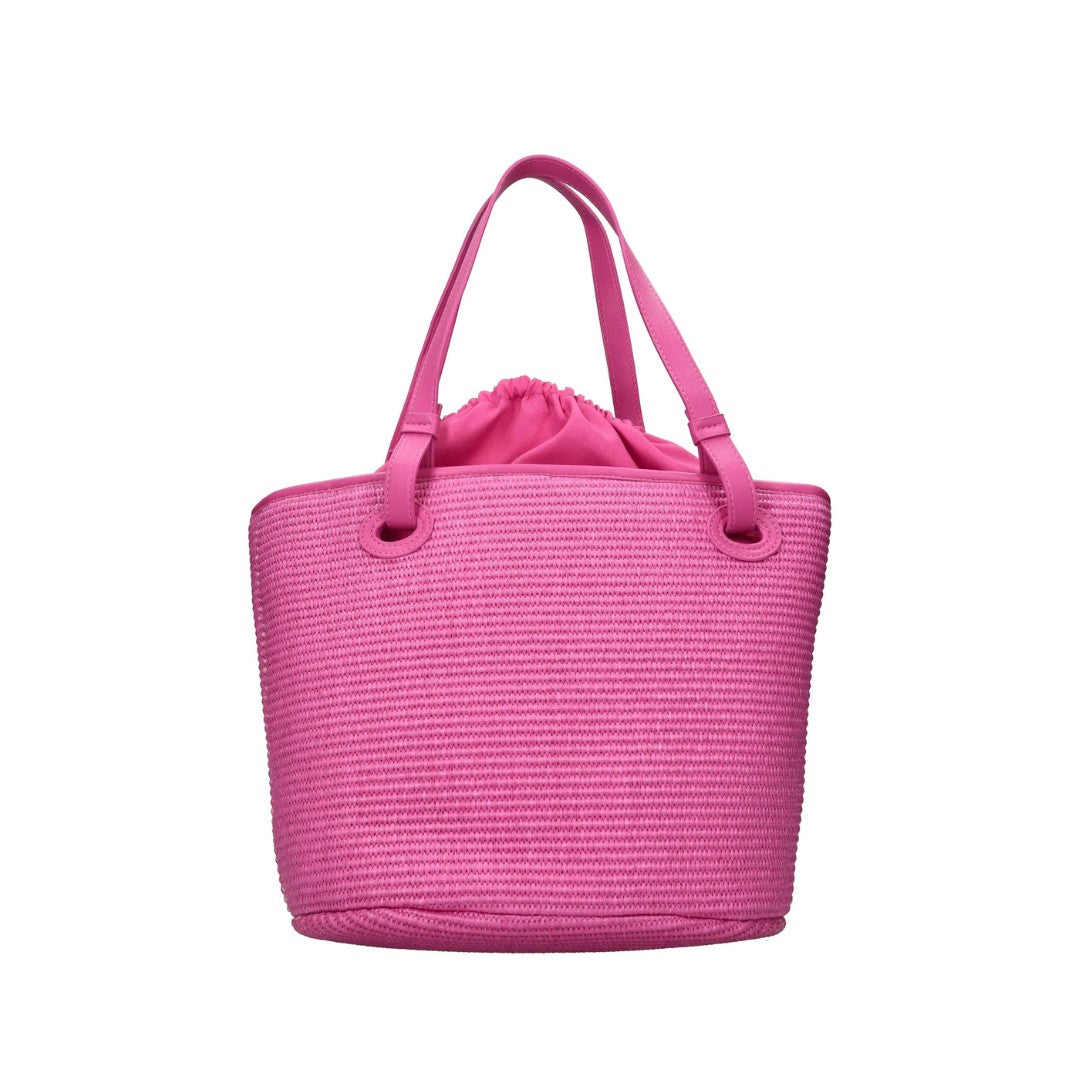 By Byblos borsa shopping in rafia "Creta" Fucsia BYBS35A02.FUCSIA
