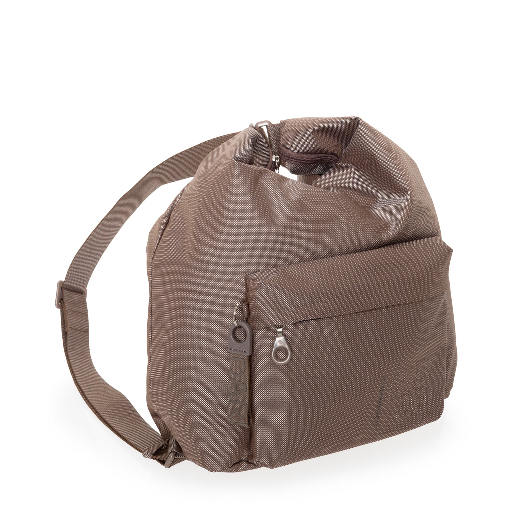 Mandarina Duck borsa zaino in tessuto "MD20" Beige QMT09.09K TAUPE