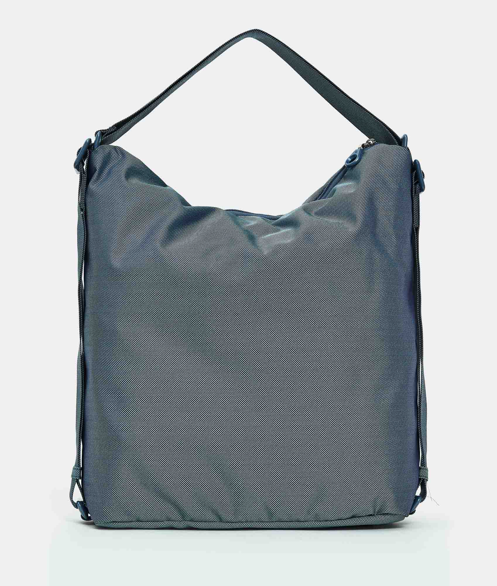 Mandarina Duck borsa zaino in tessuto "MD20" Azzurro QMT09.23E BLUE WING