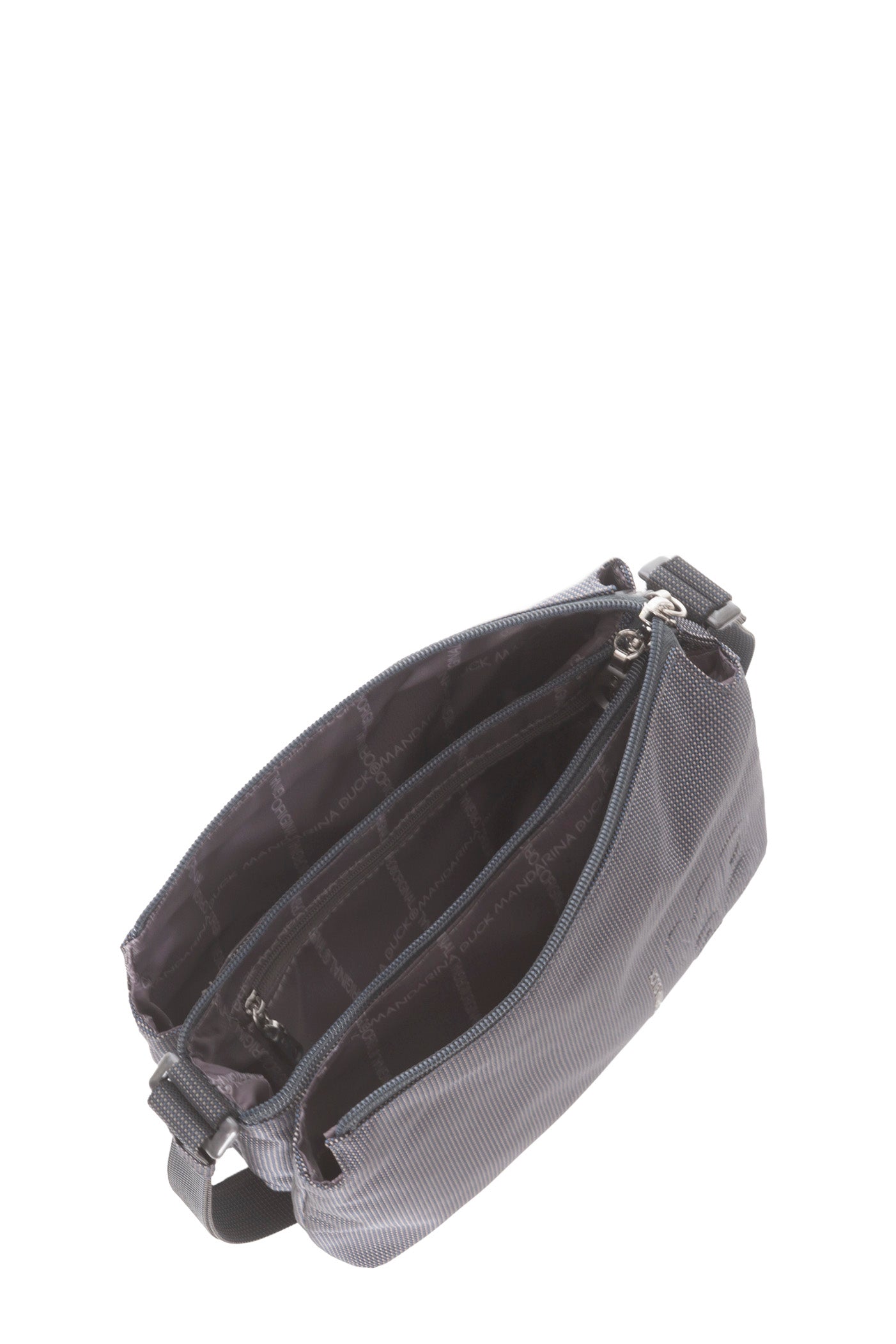 Mandarina Duck borsa a tracolla in tessuto "Md20" Grigio QMT32.465 STEEL