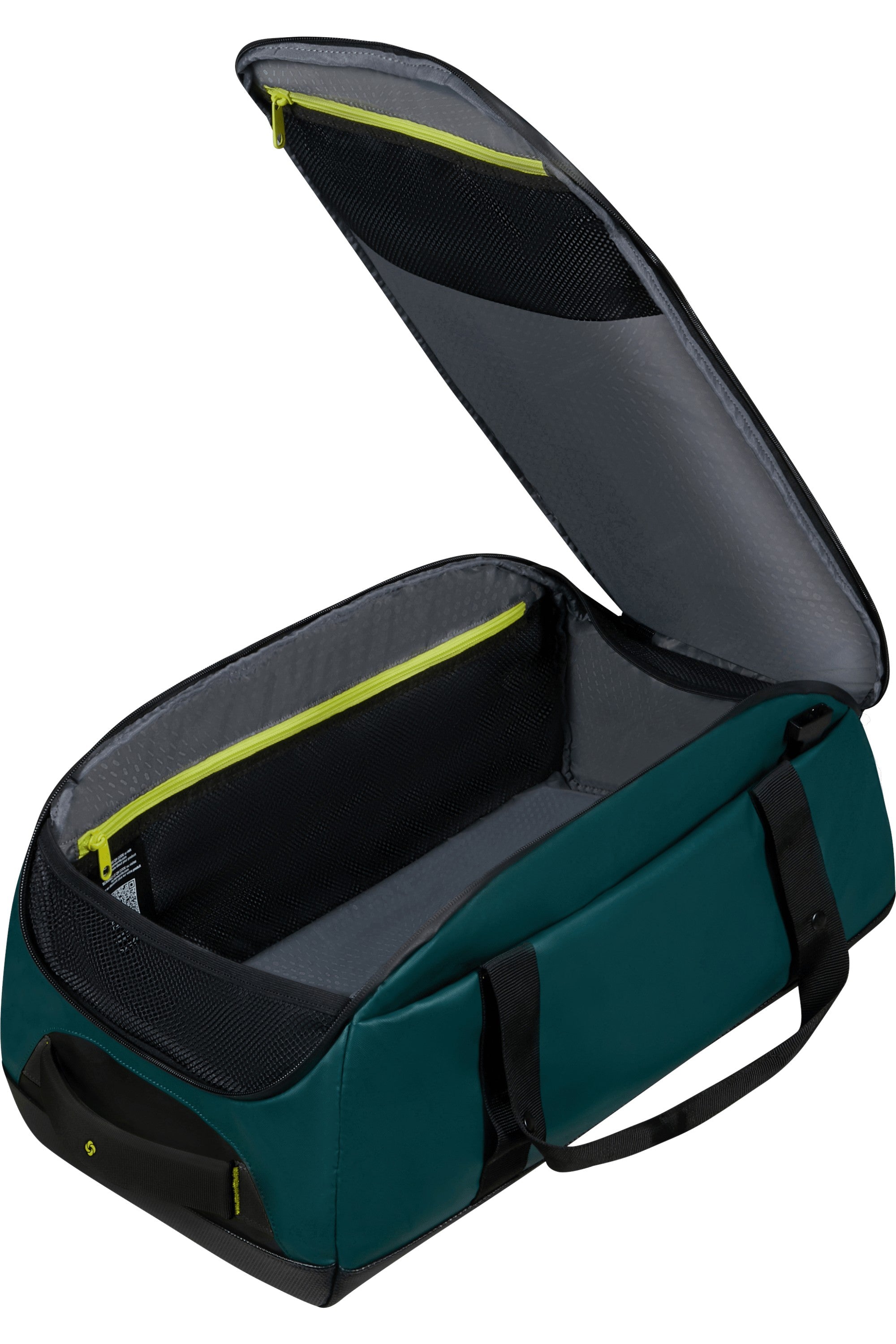 Samsonite borsone in tessuto "Ecodiver" Ottanio 140875.A567 DARK TEAL/LIME