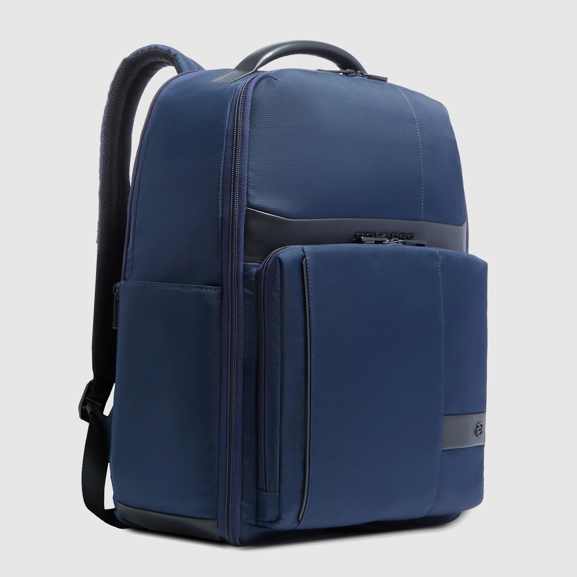 Piquadro zaino in tessuto e pelle "Wollem" Blu CA6865W129.BLU