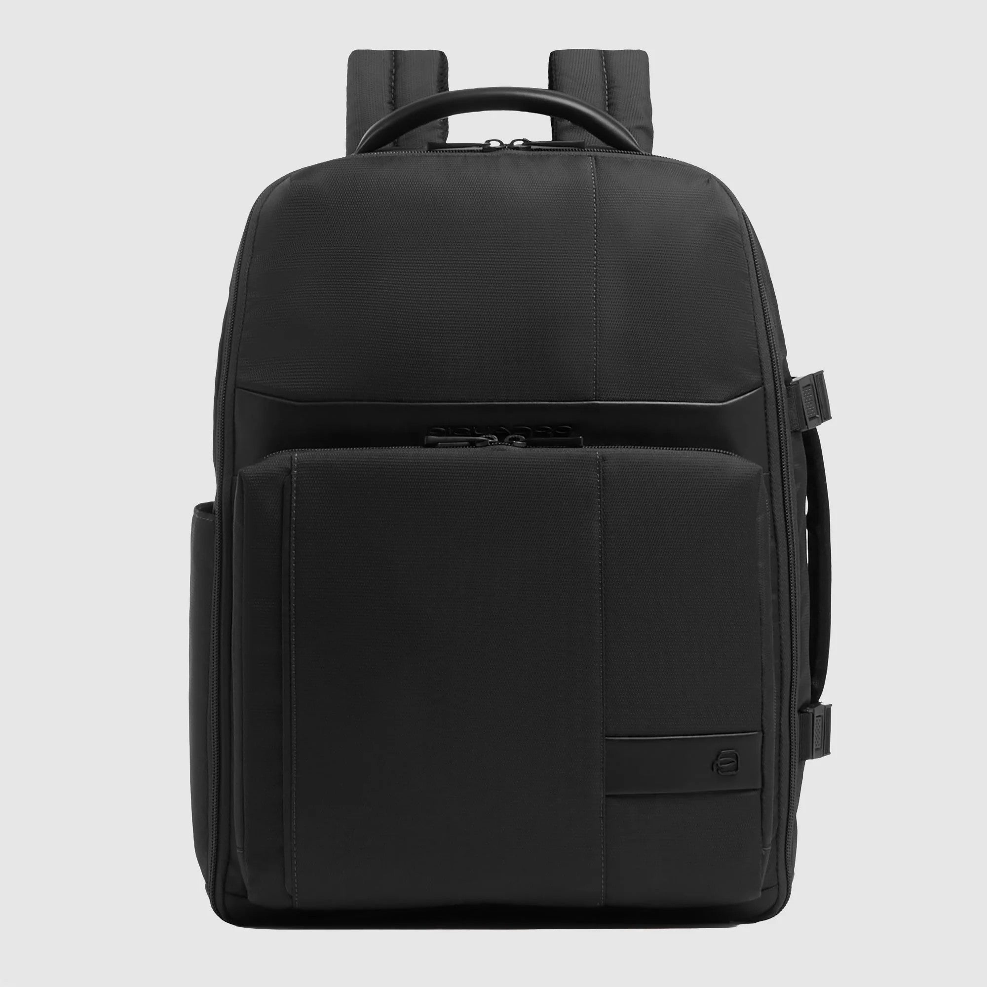 Piquadro zaino in tessuto e pelle "Wollem" Nero CA6865W129.N