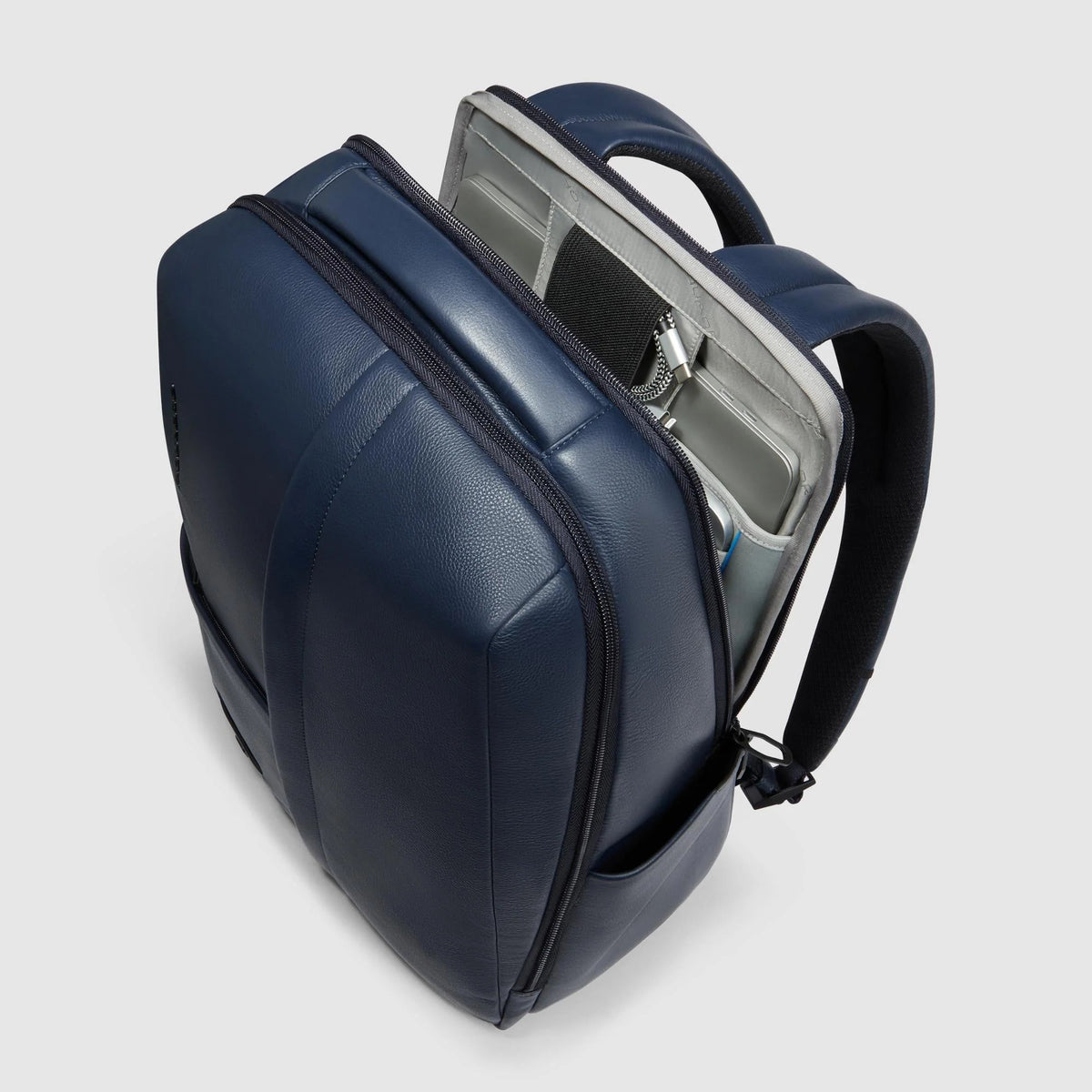 Piquadro zaino in pelle "Russel" Blu CA6767W137.BLU