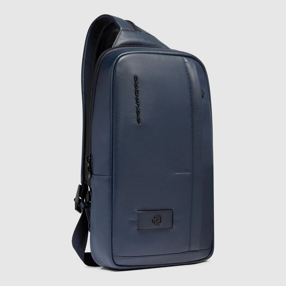 Piquadro monospalla in pelle "Russel" Blu CA6764W137.BLU