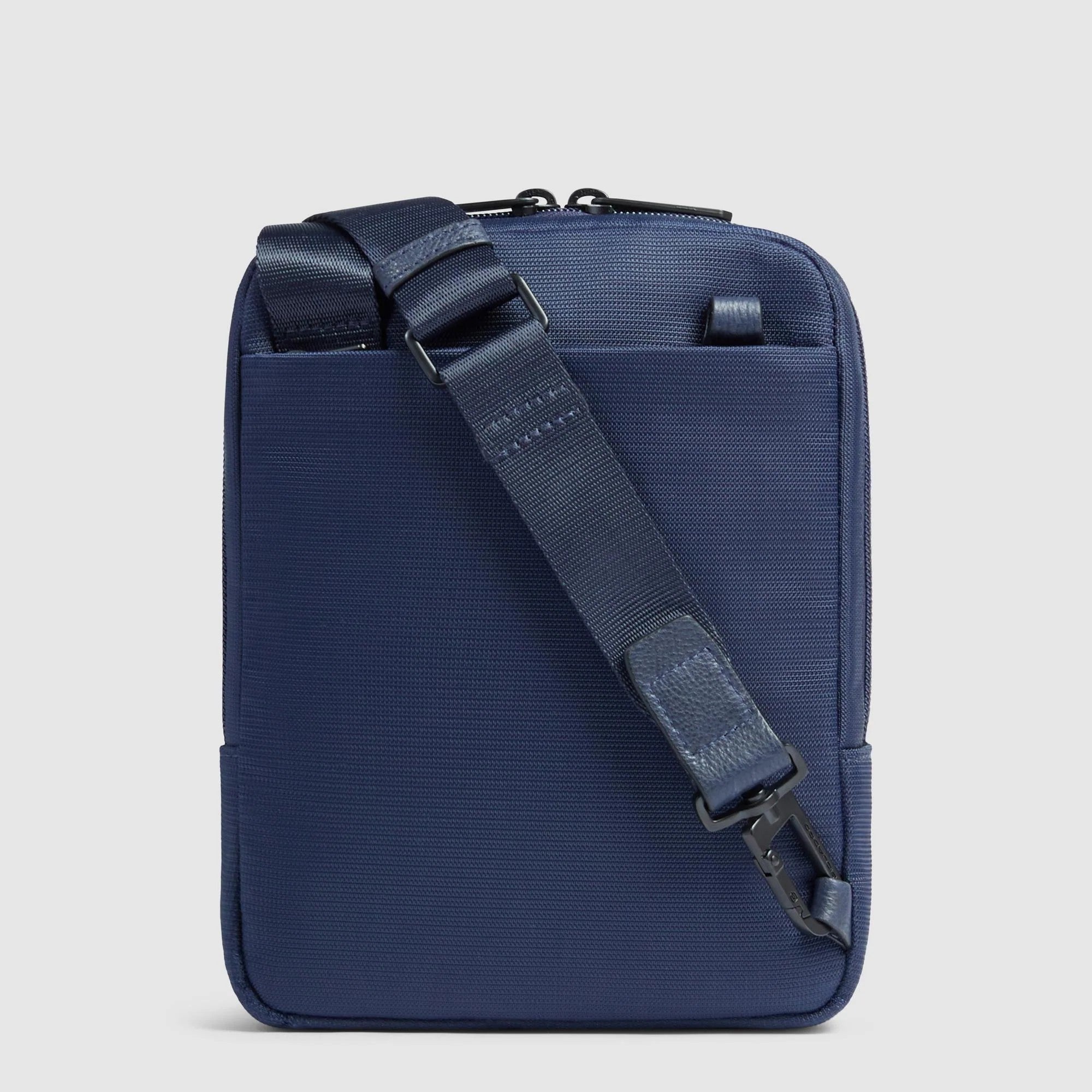 Piquadro borsello in tessuto e pelle "W138" Blu CA3084W138.BLU