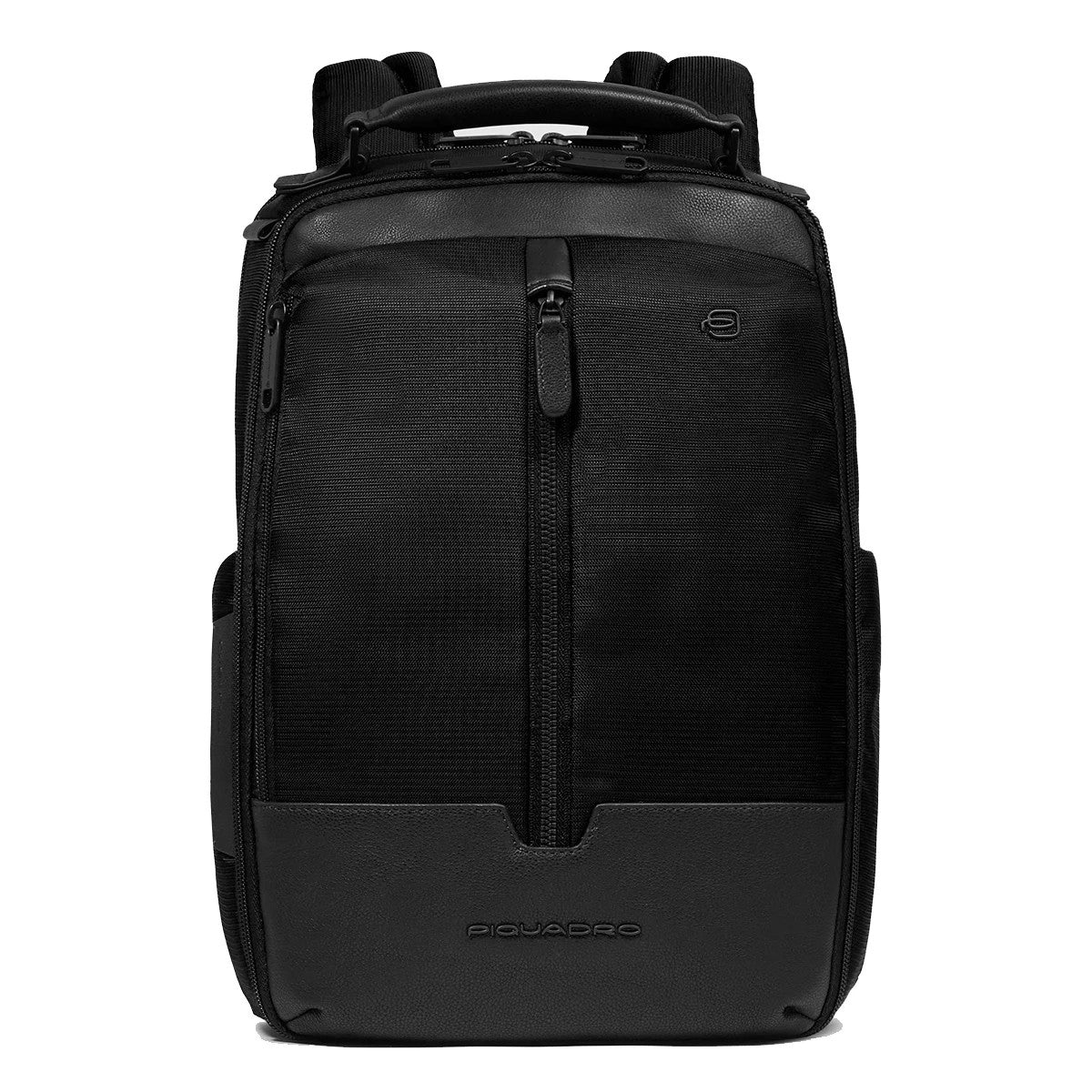 Piquadro zaino in tessuto e pelle "W138" Nero CA6823W138.N