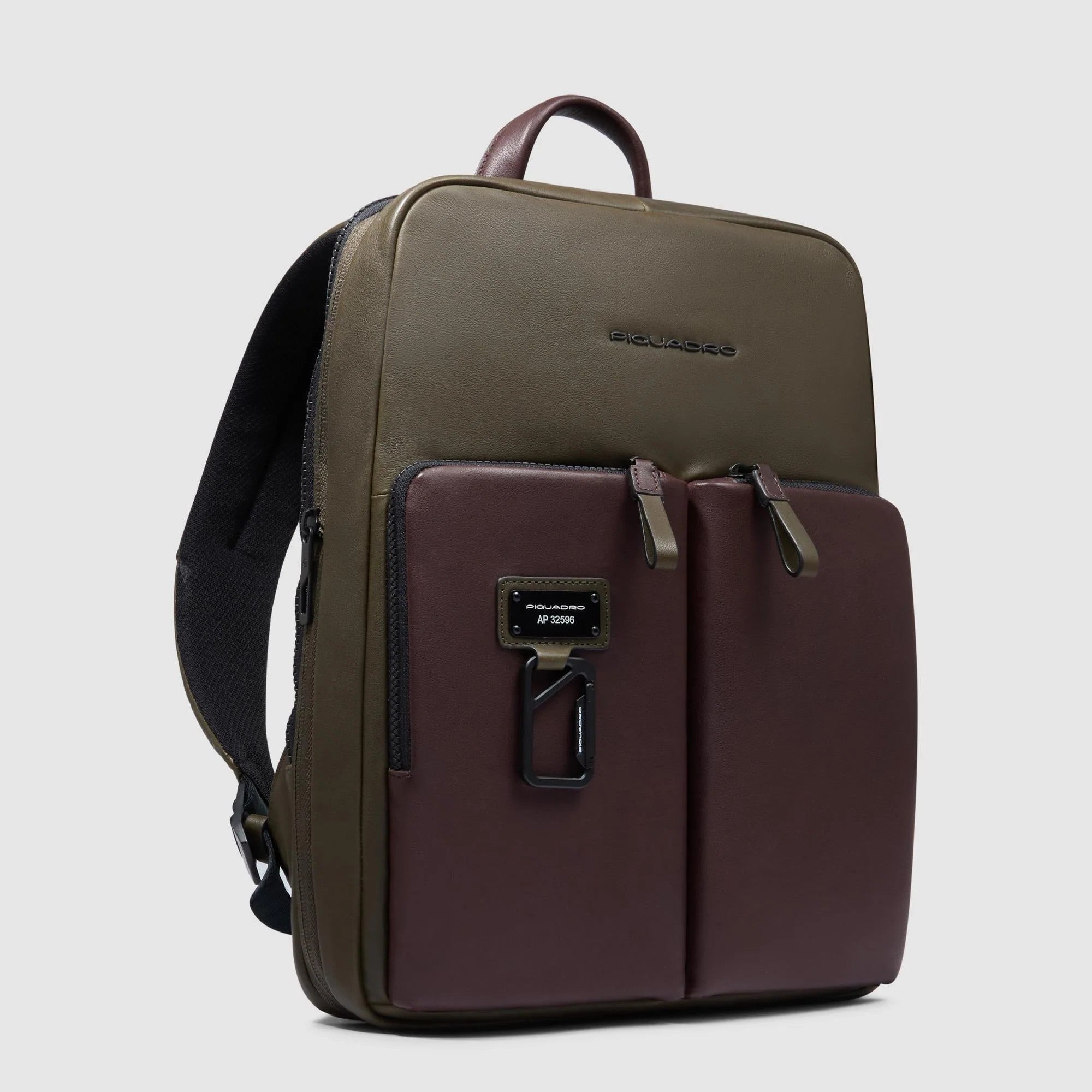 Piquadro zaino in pelle "Harper" Verde CA6311AP.VETM