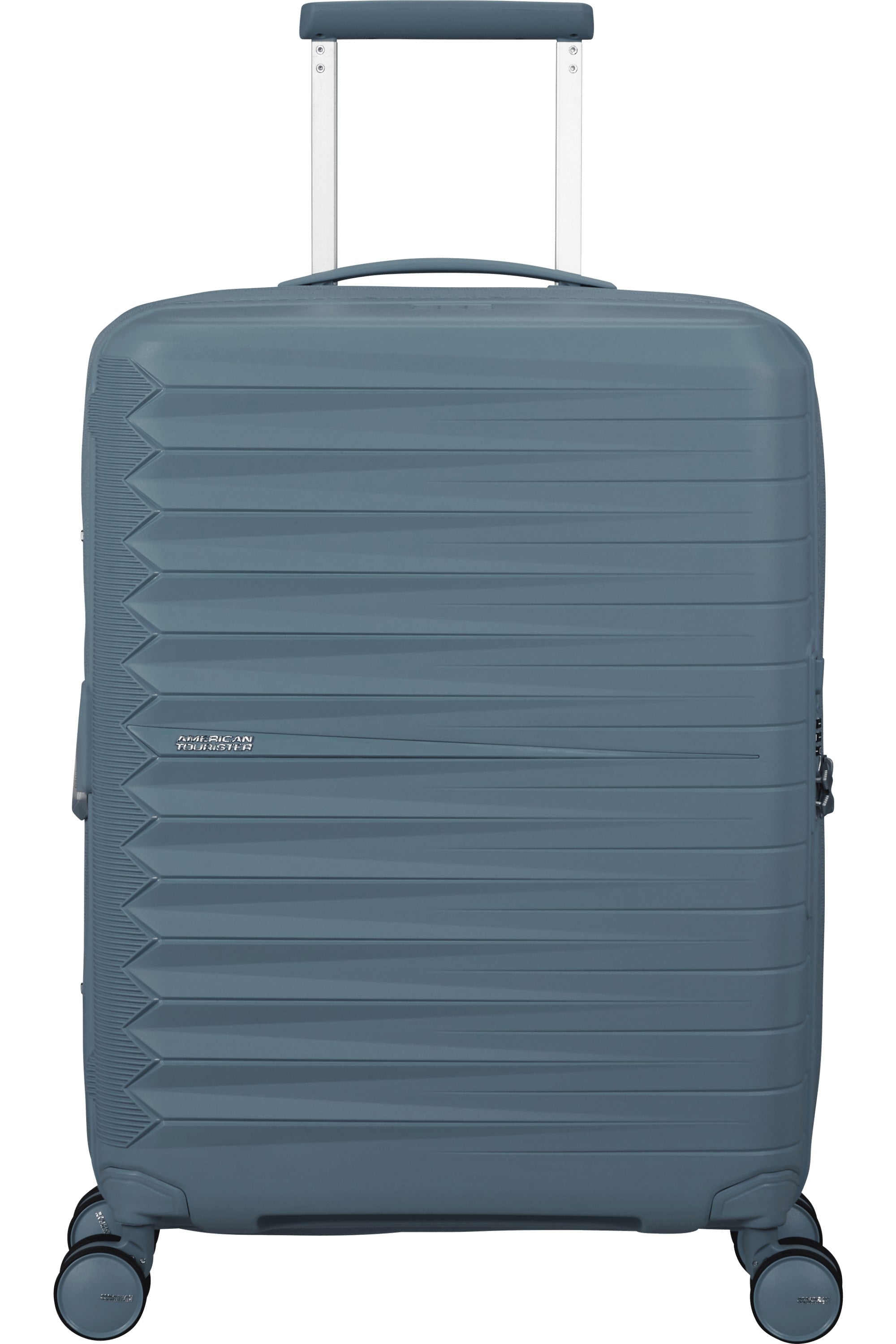 American Tourister trolley cabina in polipropilene "Fastforward" Azzurro 155259.1827 STEEL BLUE