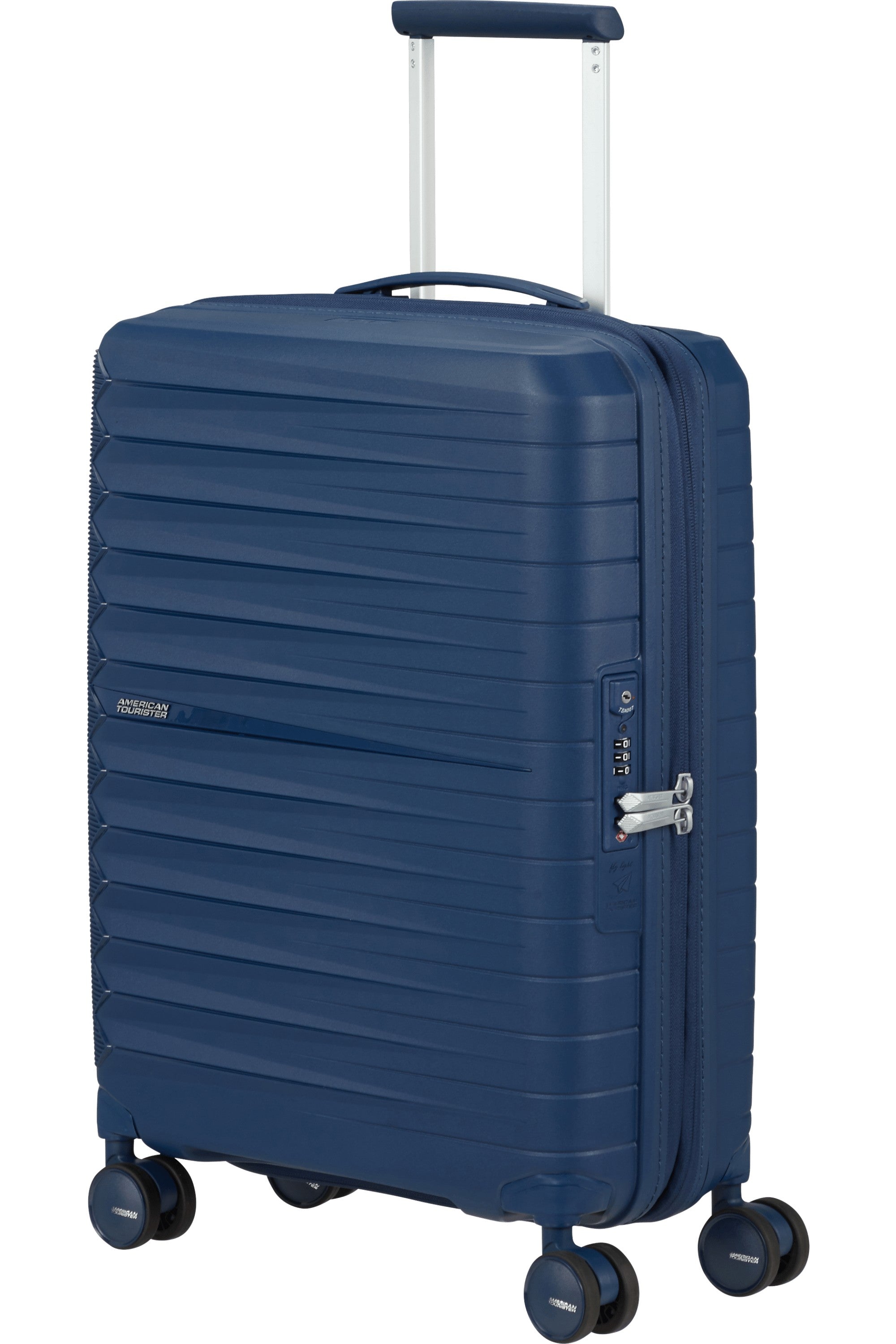 American Tourister trolley cabina in polipropilene "Fastforward" Blu 155259.1598 NAVY BLUE