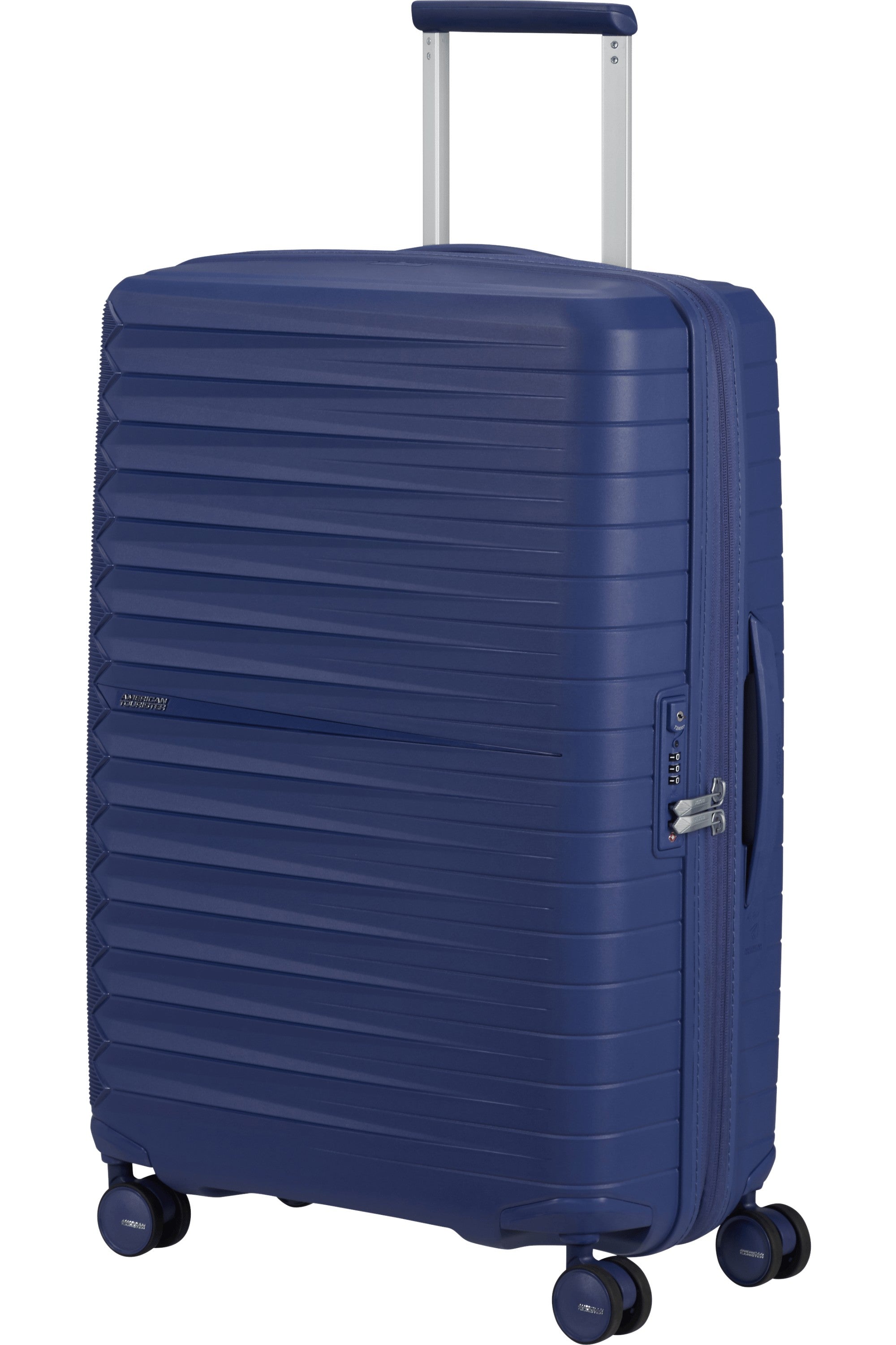 American Tourister trolley medio in polipropilene "Fastforward" Blu 155260.1598 NAVY BLUE