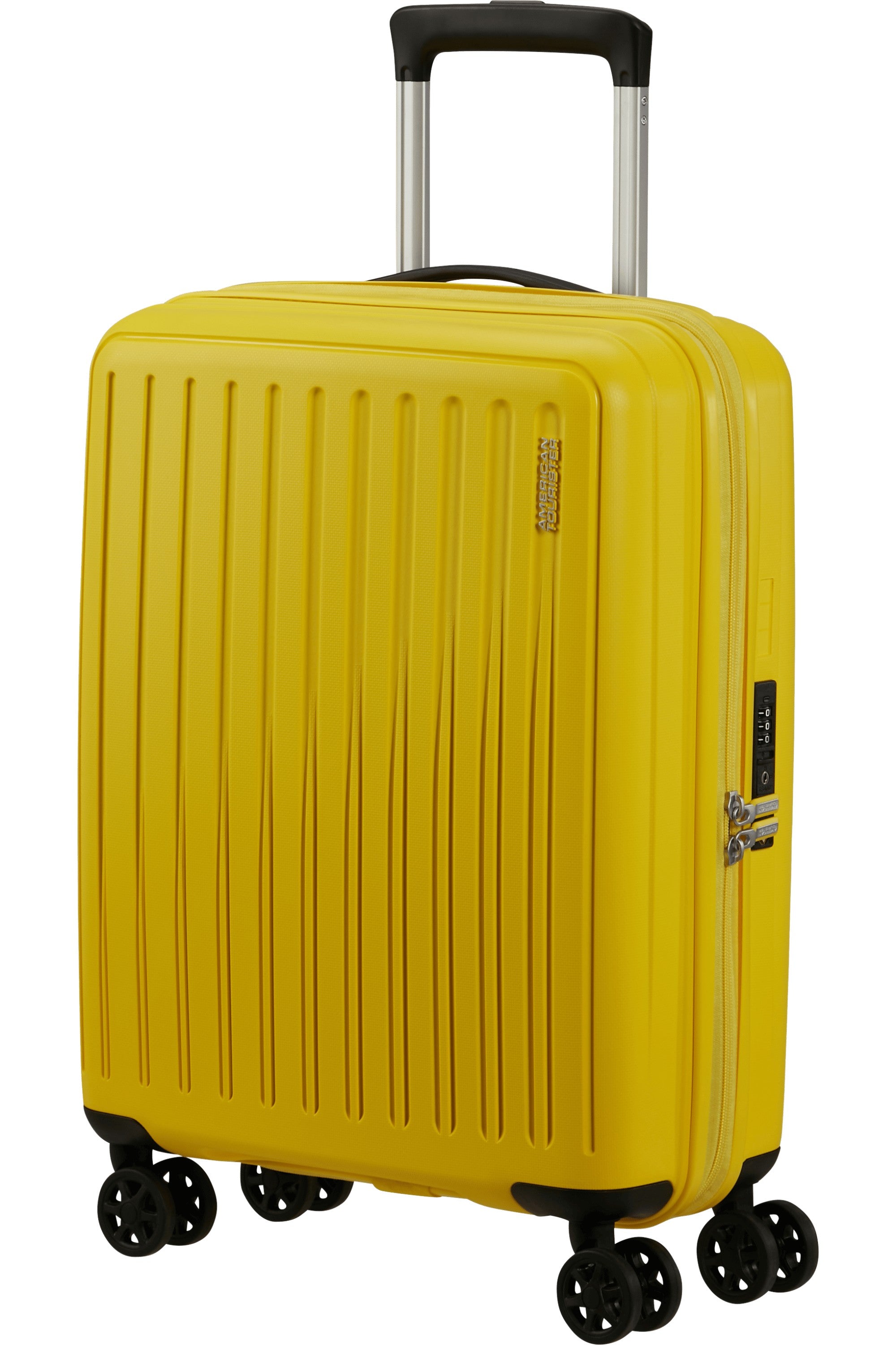 American Tourister trolley cabina in polipropilene "Rejoy" Giallo 153176.0493 ELECTRIC YELLOW