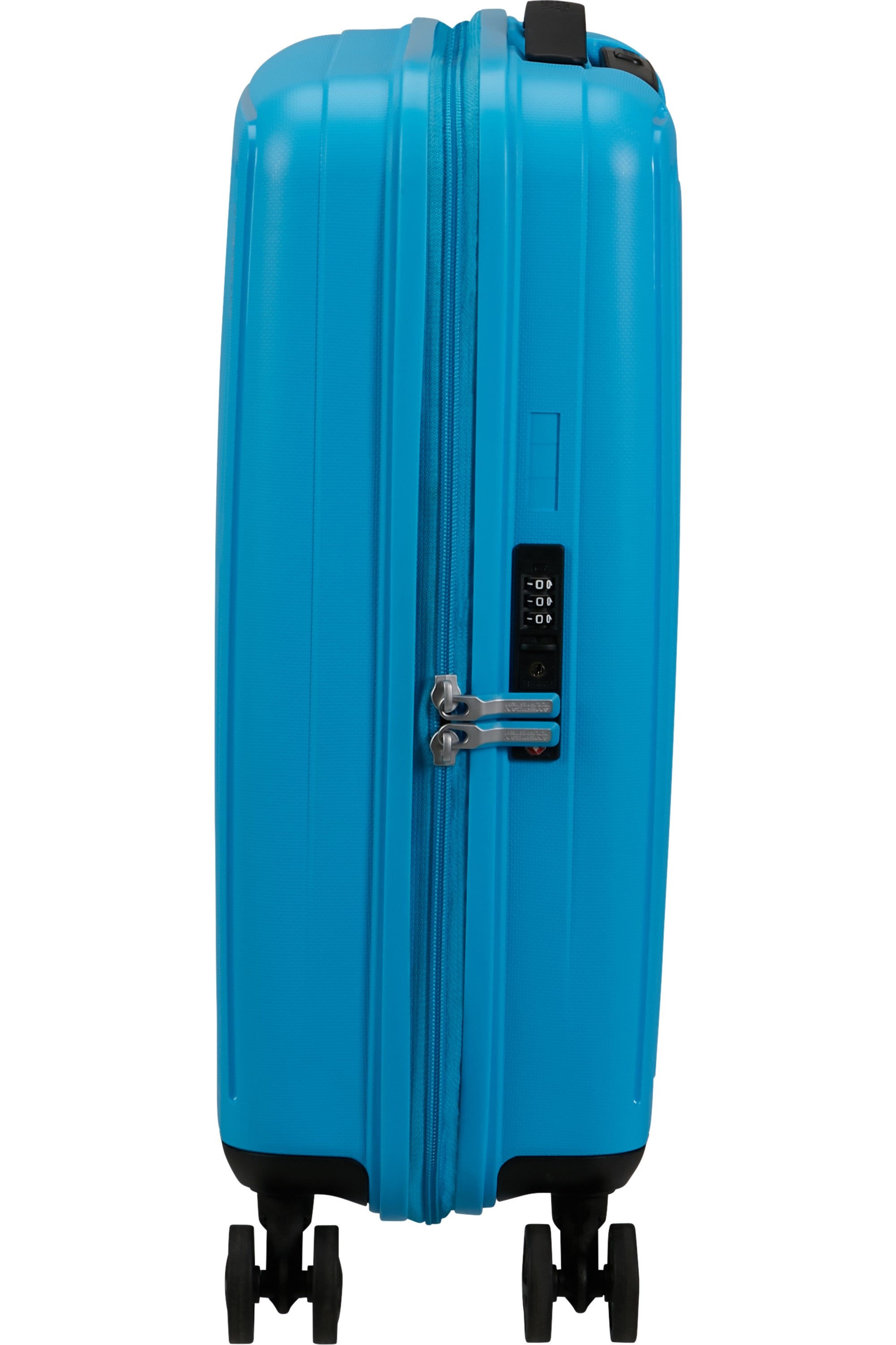 American Tourister trolley cabina in polipropilene "Rejoy" Azzurro 153176.8198 AZURE BLUE