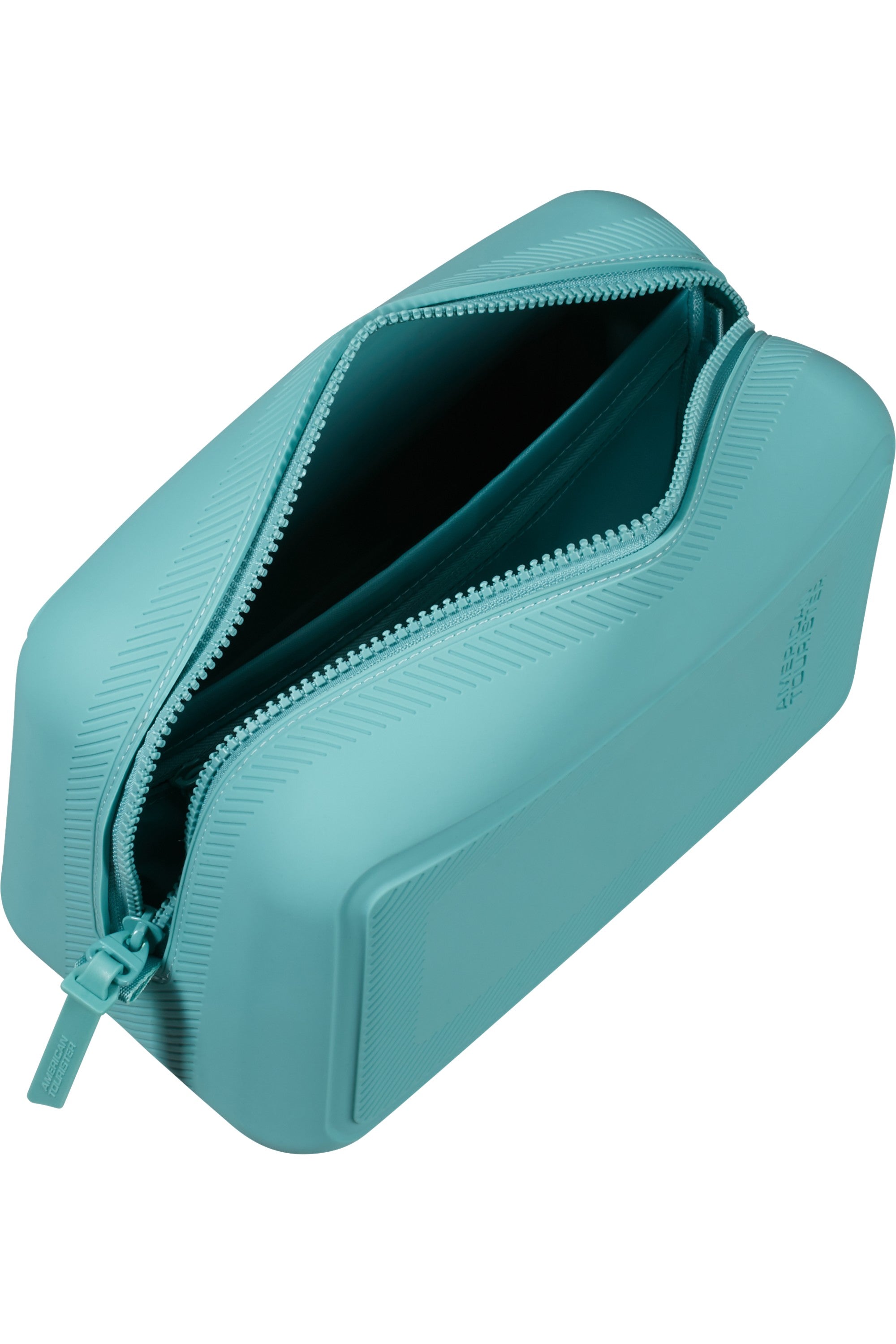 American Tourister beauty case in gomma "Urban Groove" Verde acqua 155518.A644 DUSTY TURQUOISE