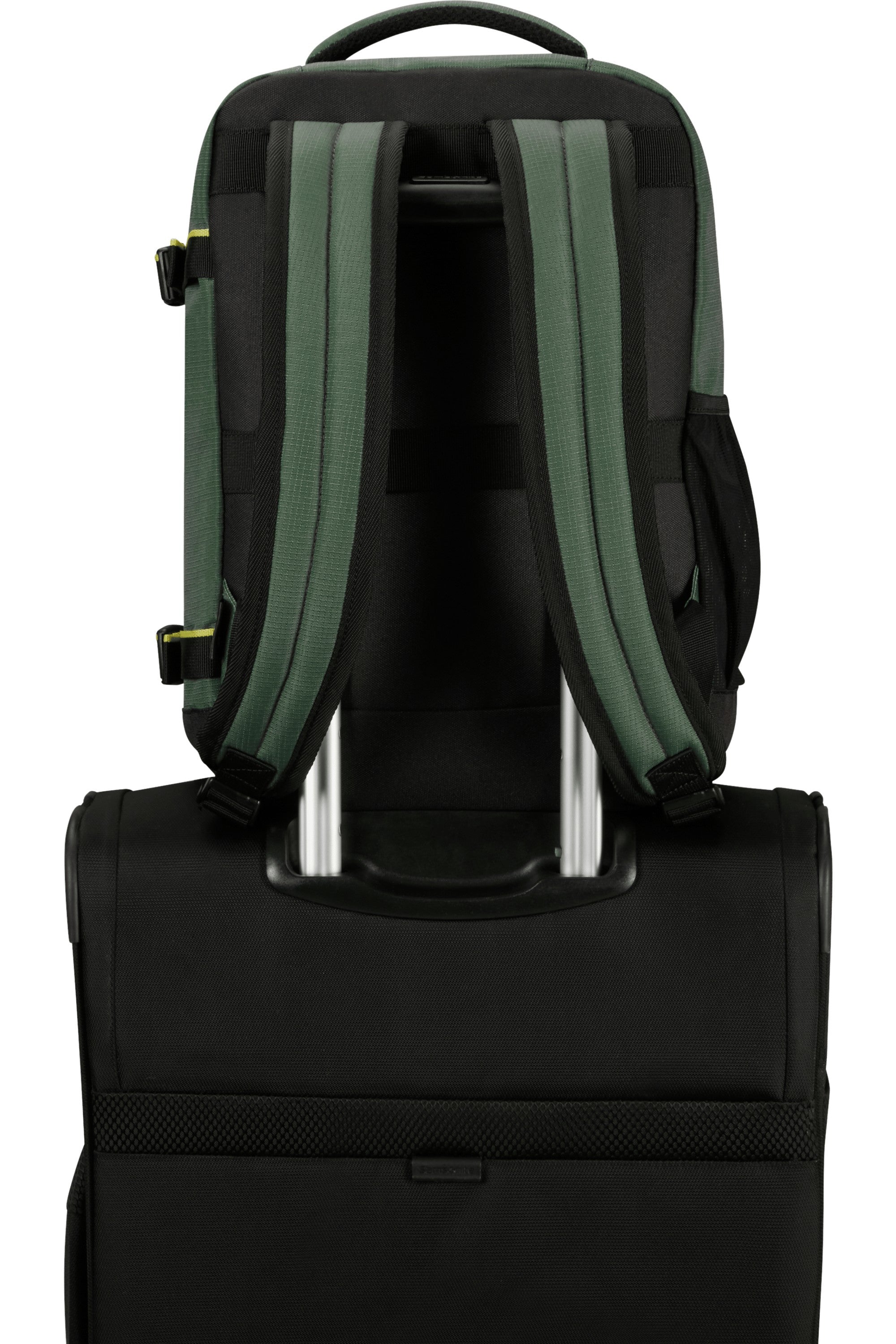 American Tourister zaino da viaggio in tessuto "Take2cabin" Verde 149174.1257 DARK FOREST