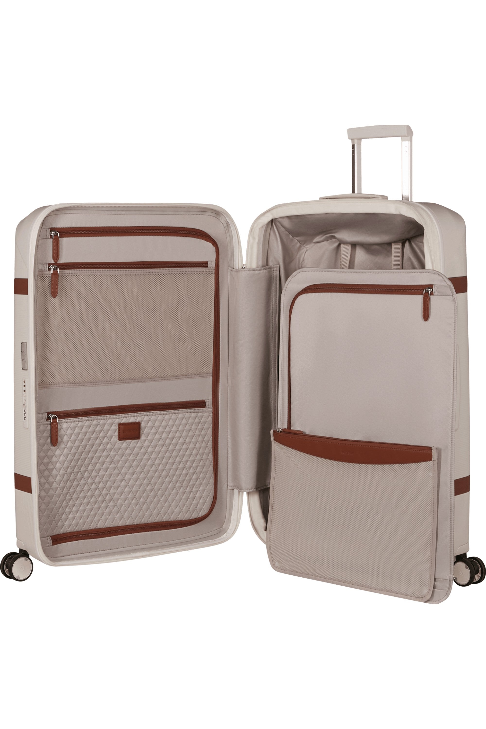 Samsonite trolley grande espandibile in policarbonato "Image" Avorio 154693.1451 IVORY