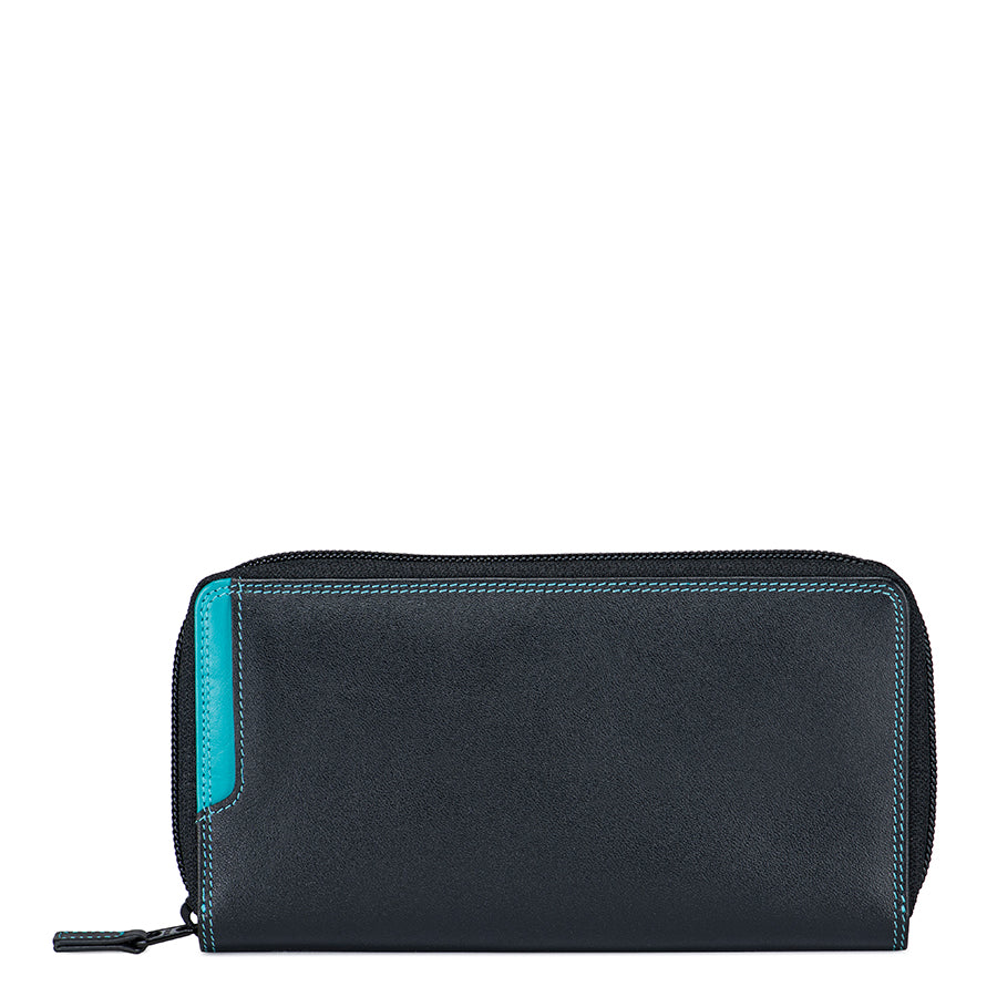 Mywalit portafogli in pelle "Classic" Multicolor 1288.4 BLACK/PACE