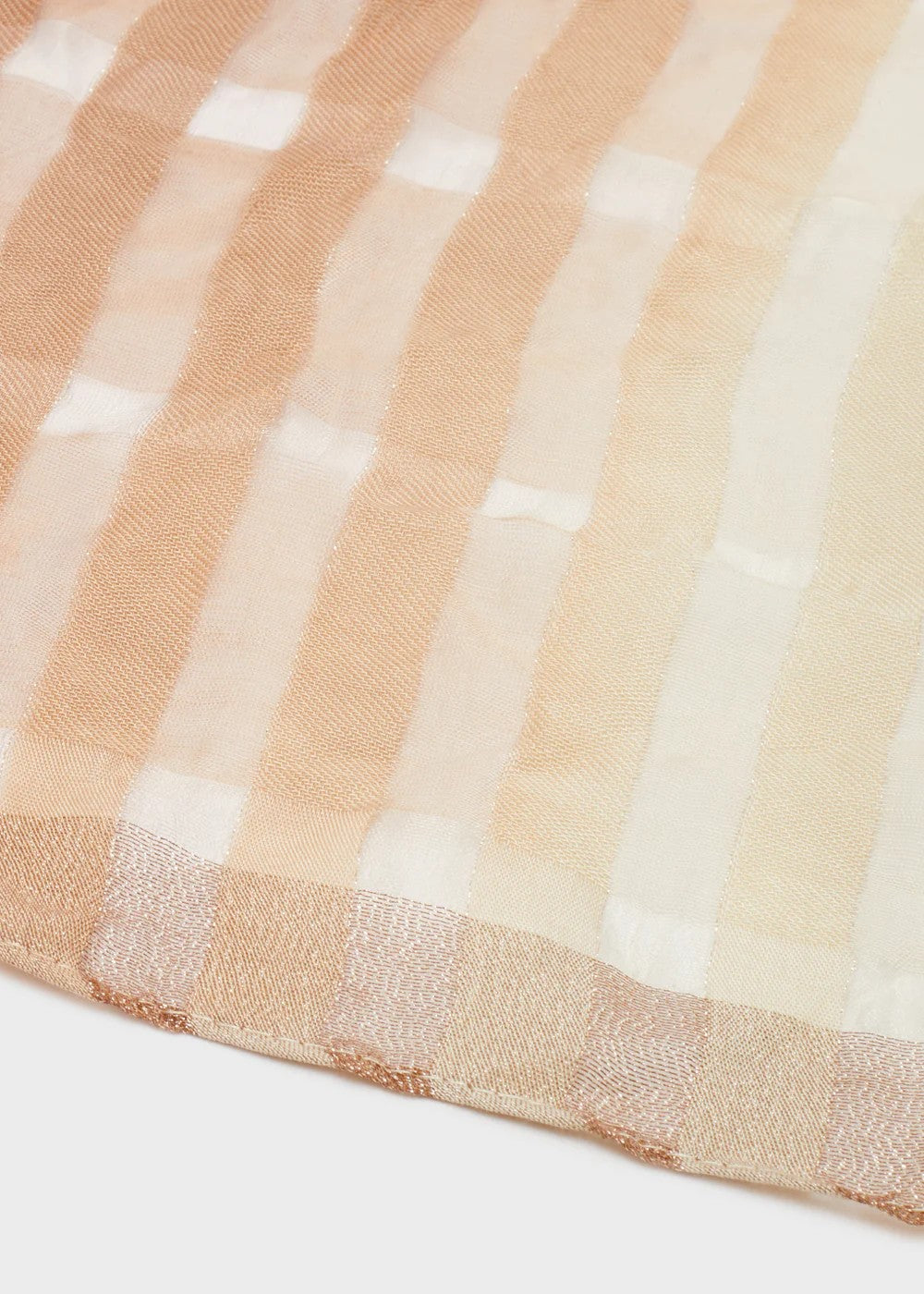 Nalì sciarpa in poliestere "Stripes" Rosa LASC0279.ROSA