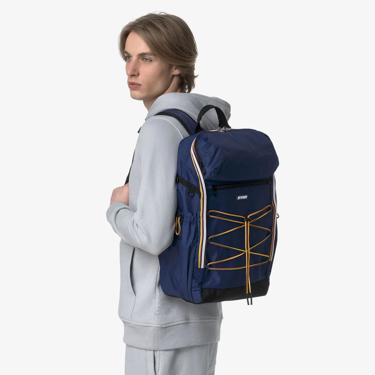 KWay zaino in tessuto "Monte Limar" Blu elettrico MONTE LIMAR.BLUE DEEP COBALT