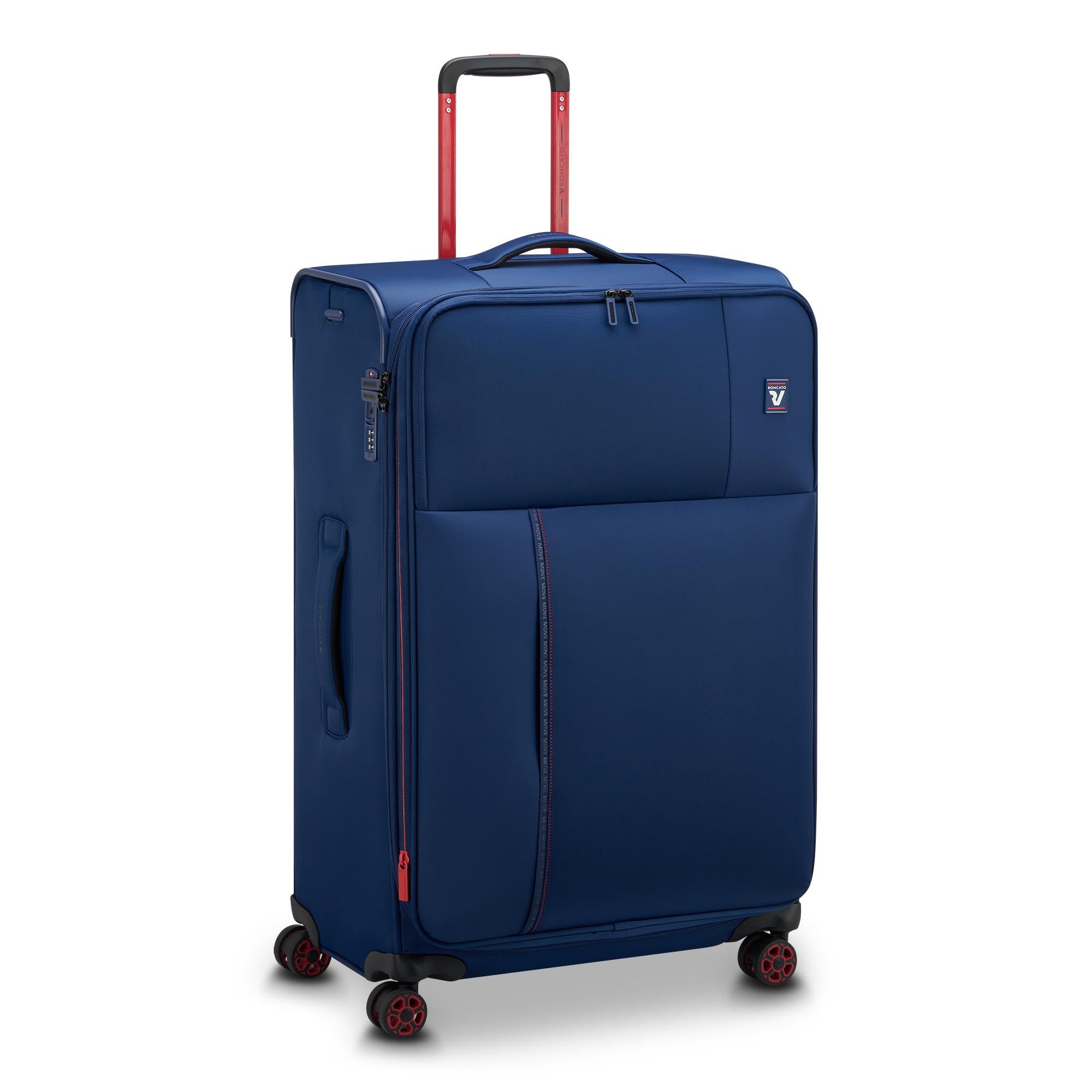 Roncato trolley grande in tessuto "Move" Blu 415351.93 BLU OLTREMARE
