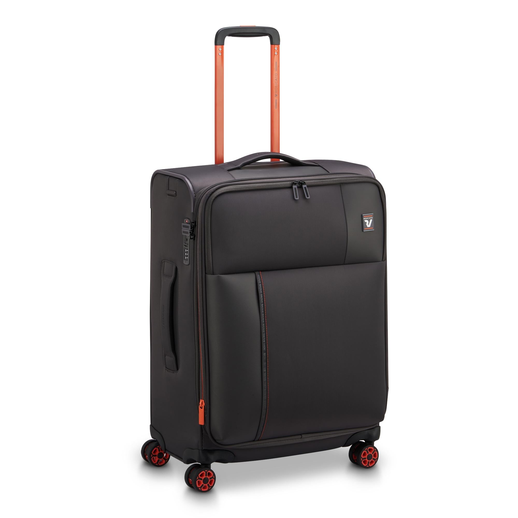 Roncato trolley medio in tessuto "Move" Grigio 415352.92 GRAFITE