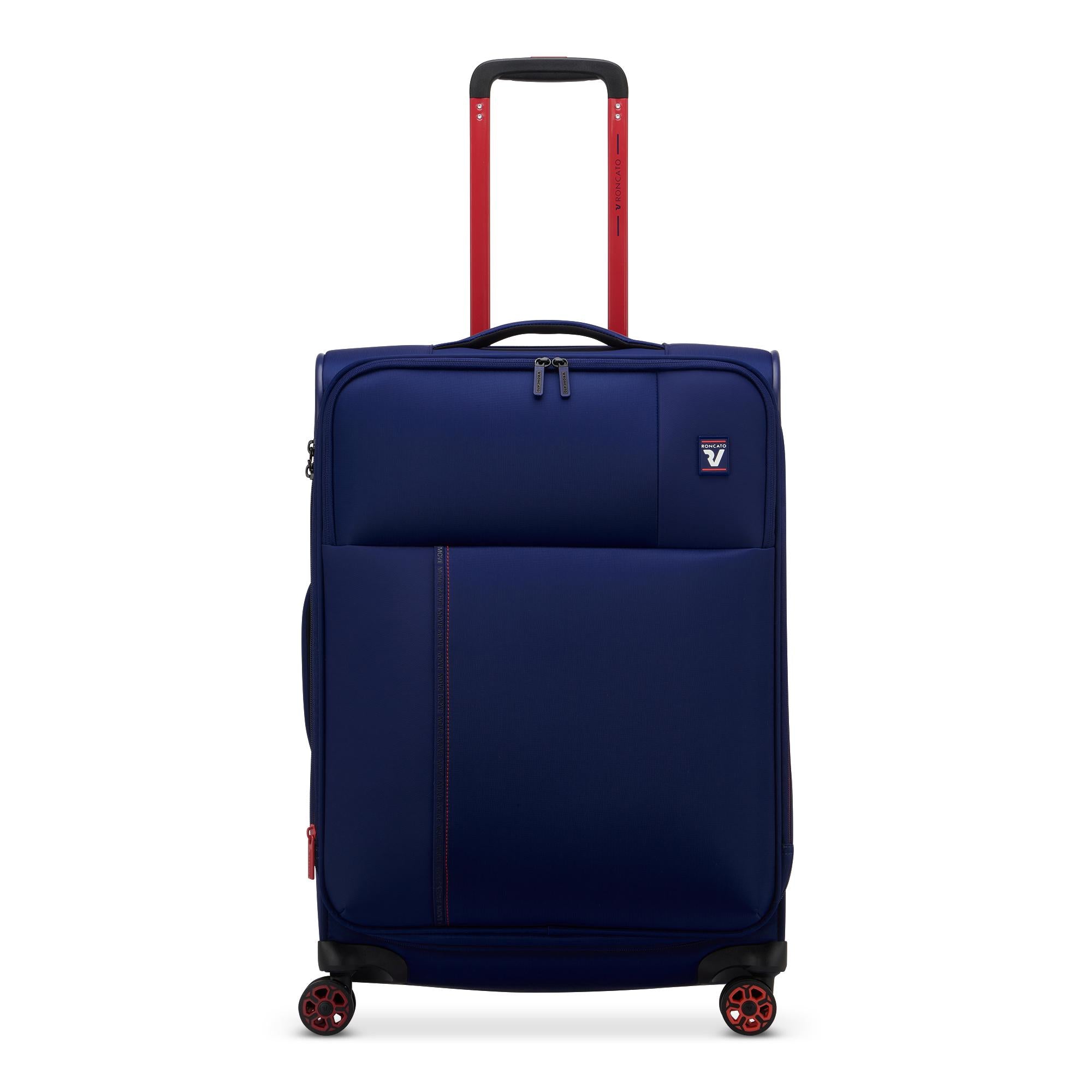 Roncato trolley medio in tessuto "Move" Blu 415352.93 BLU OLTREMARE