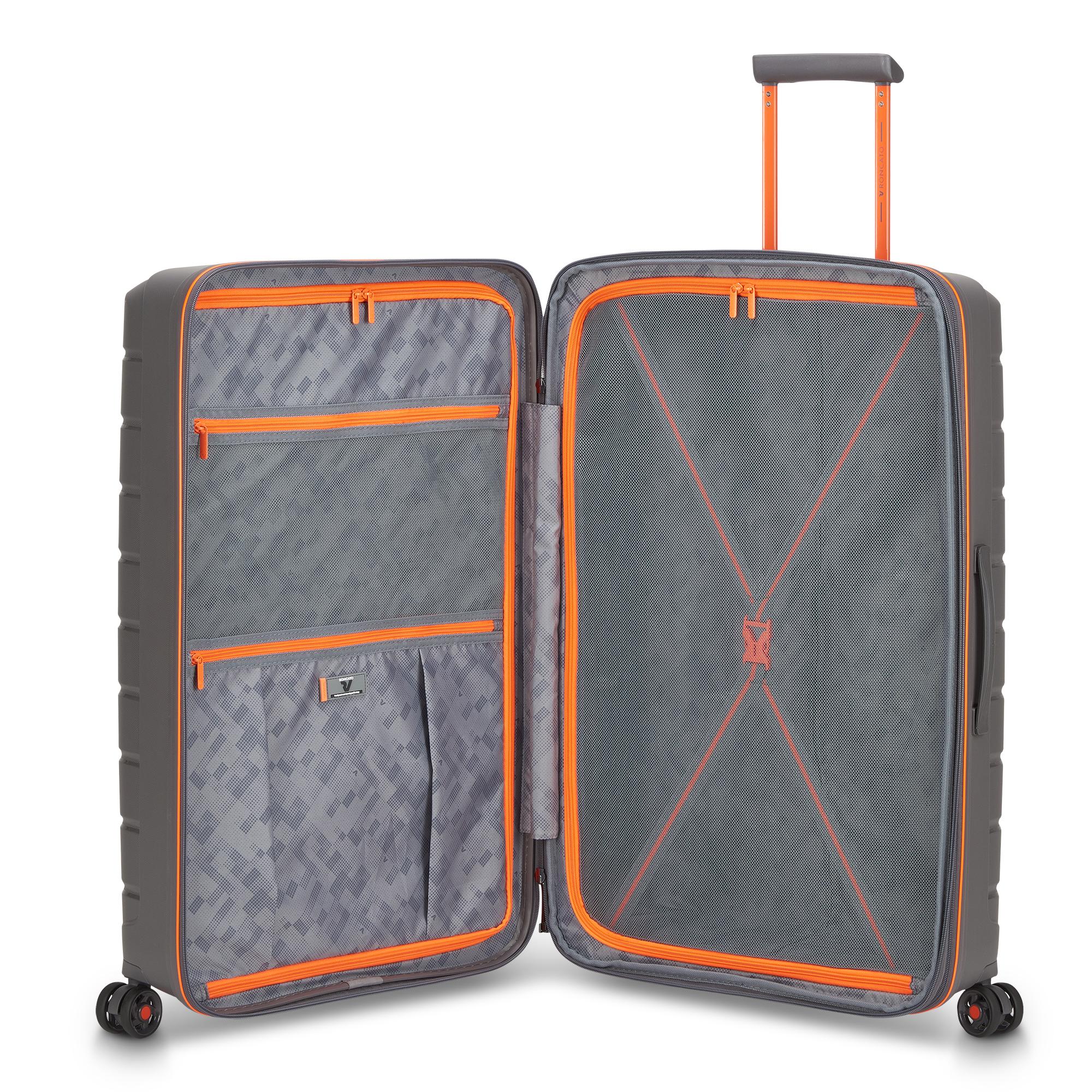 Roncato trolley grande in polipropilene "B-Flying" Grigio 418181.92 GRAFITE