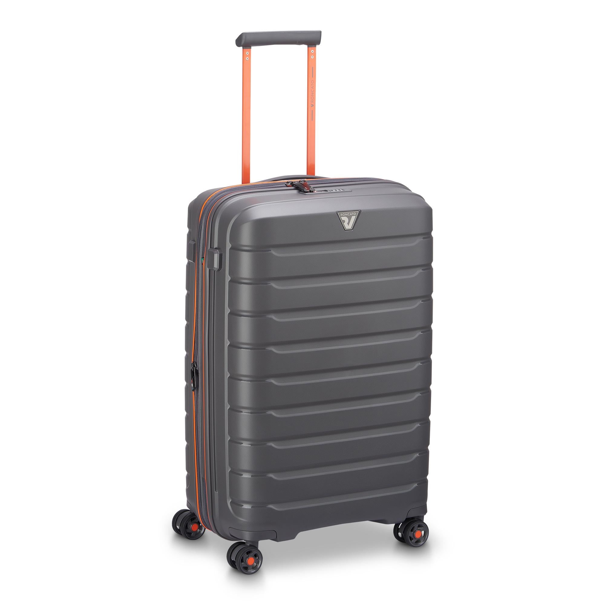 Roncato trolley medio in polipropilene "B-Flying" Grigio 418182.92 GRAFITE