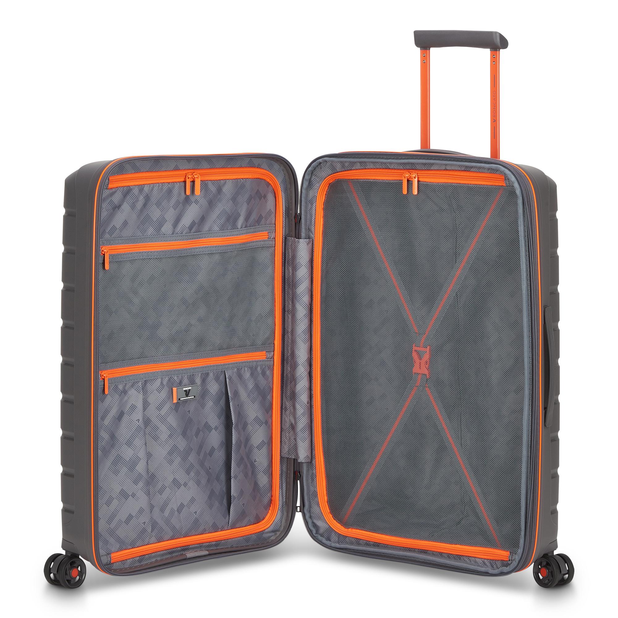 Roncato trolley medio in polipropilene "B-Flying" Grigio 418182.92 GRAFITE