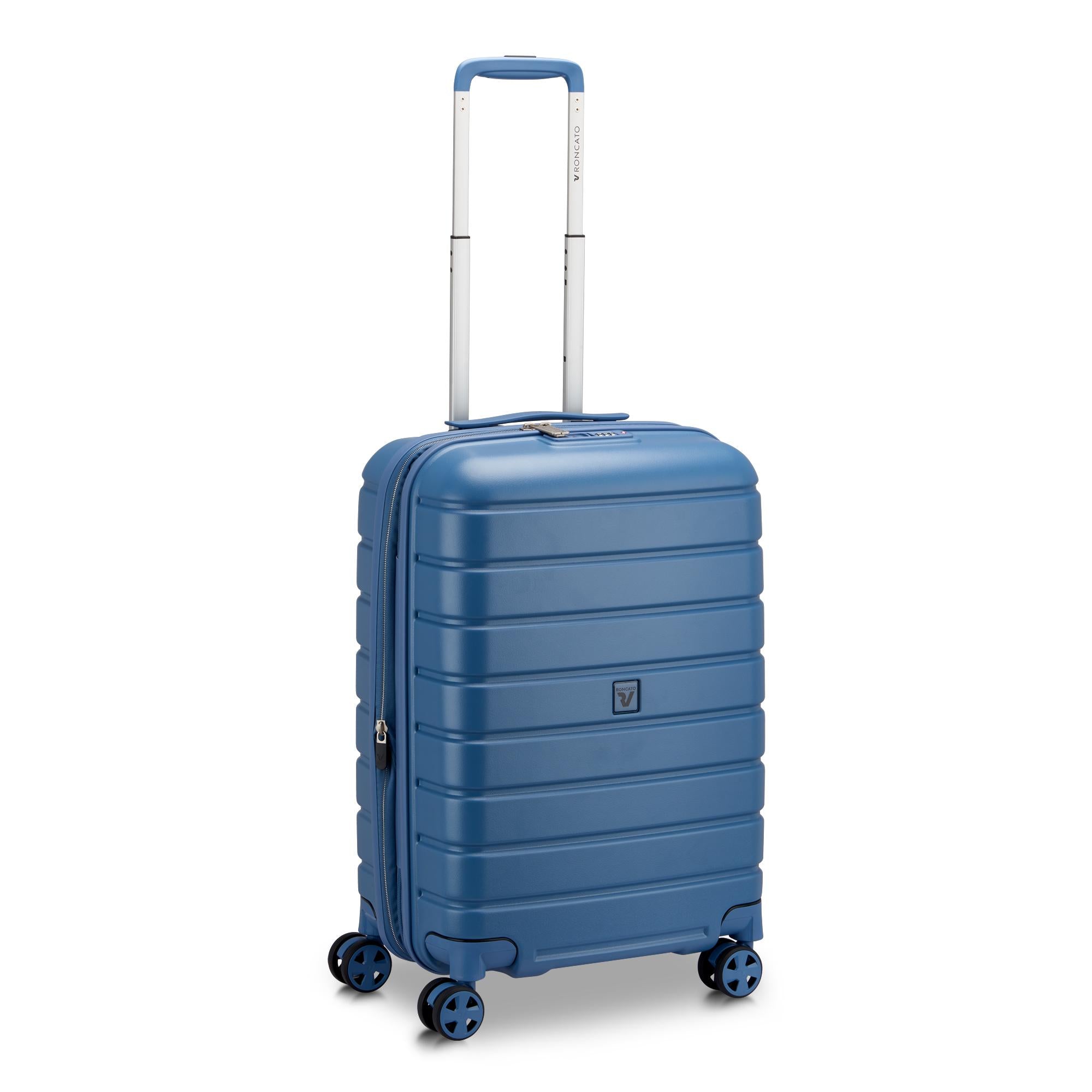 Roncato trolley cabina in polipropilene "Relife" Blu 463453.5802 BLU RETRO'